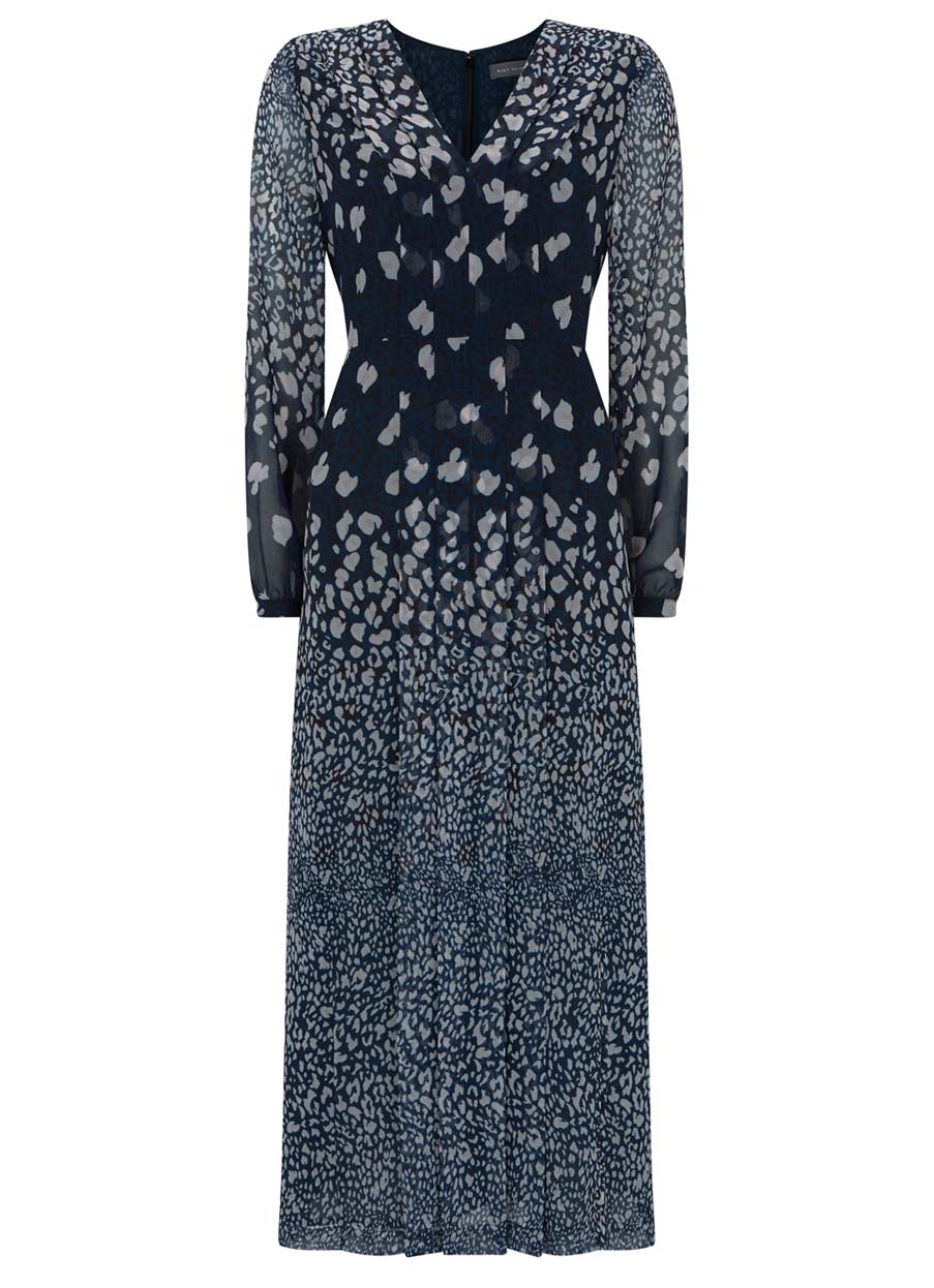 mint velvet tiana print midi dress