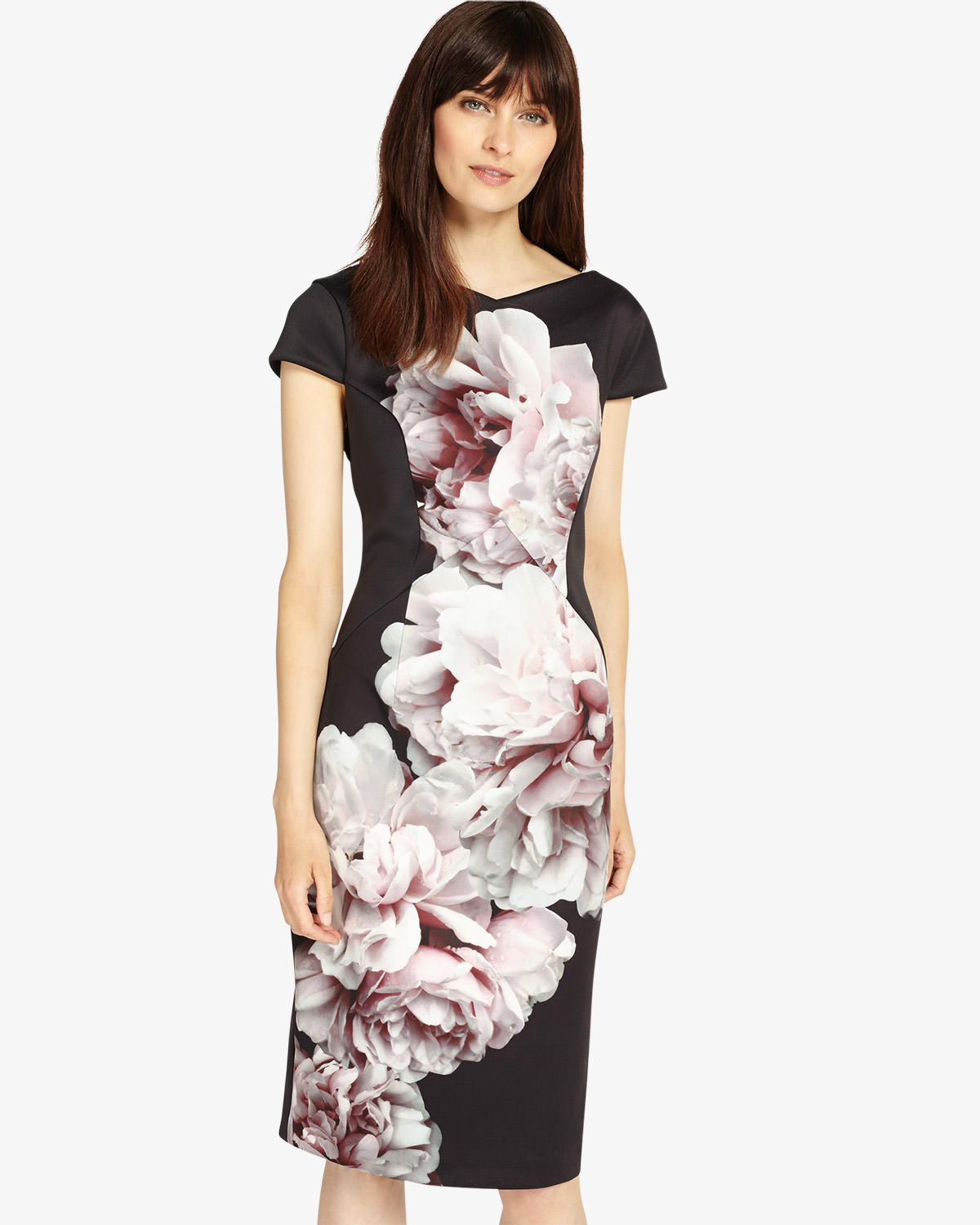 phase eight black floral dress