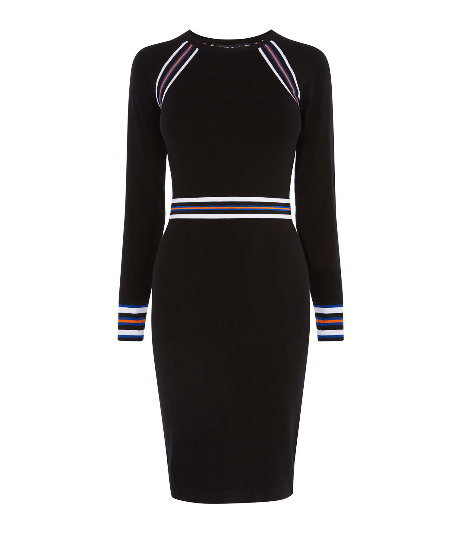 karen millen sporty bodycon dress