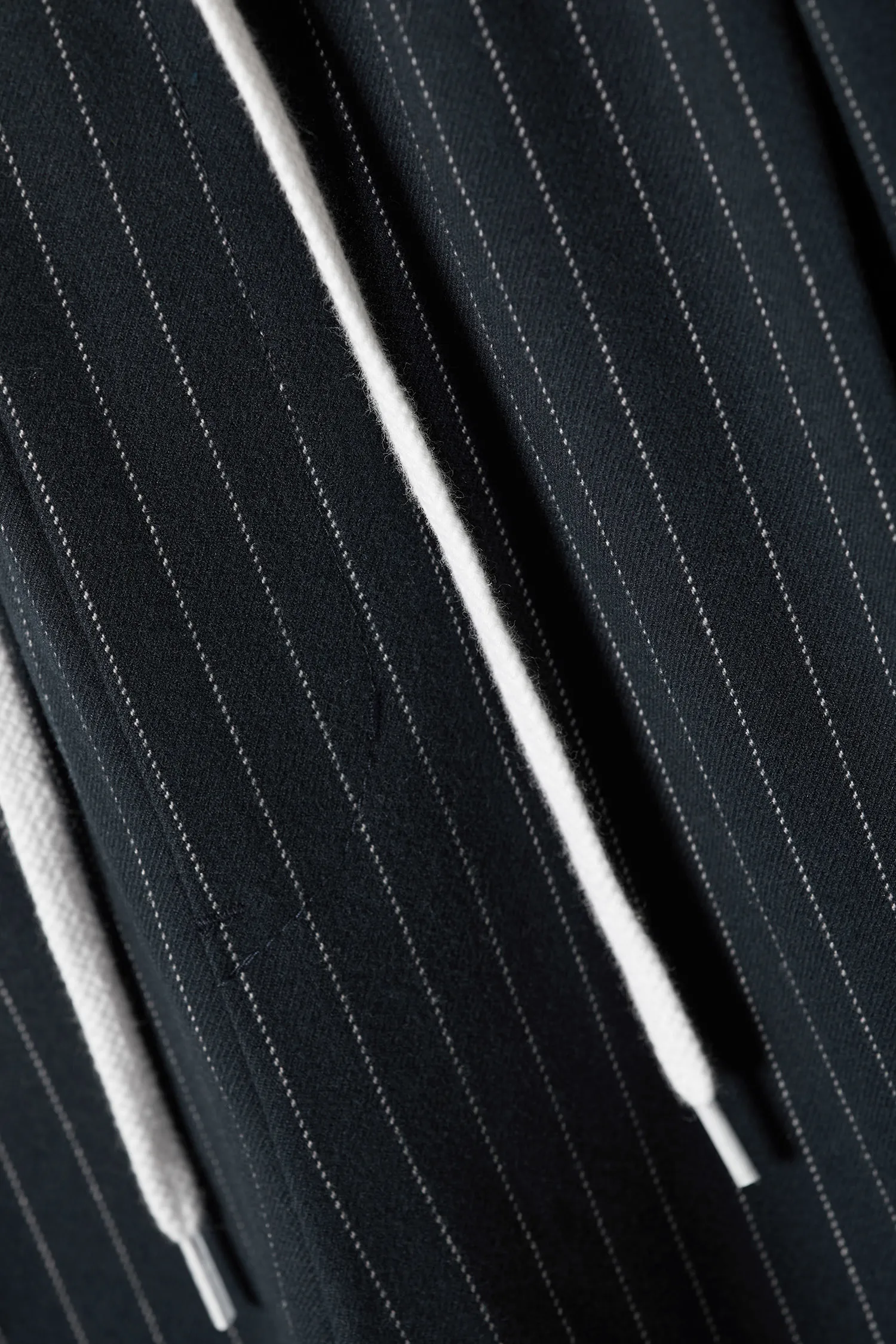 mens pinstripe joggers