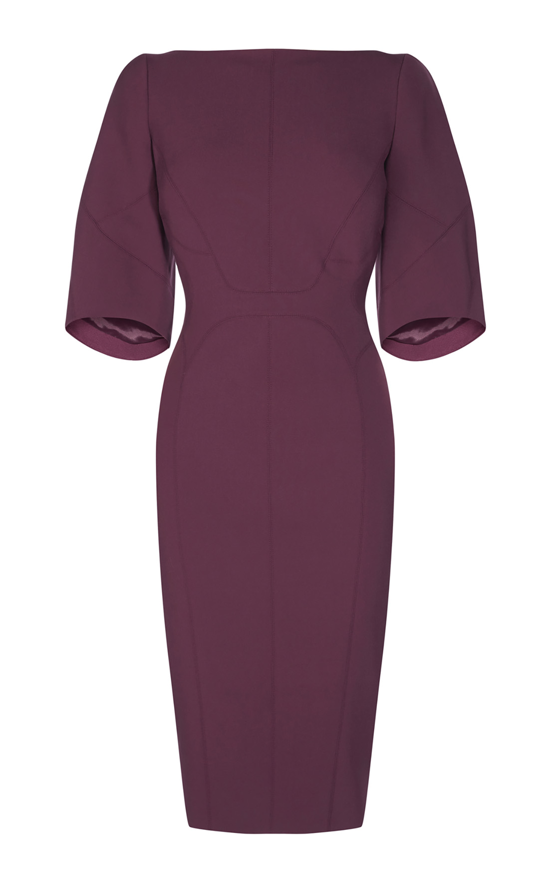 karen millen maroon dress