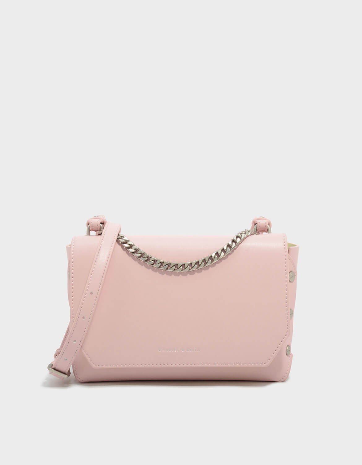 charles and keith pink bag