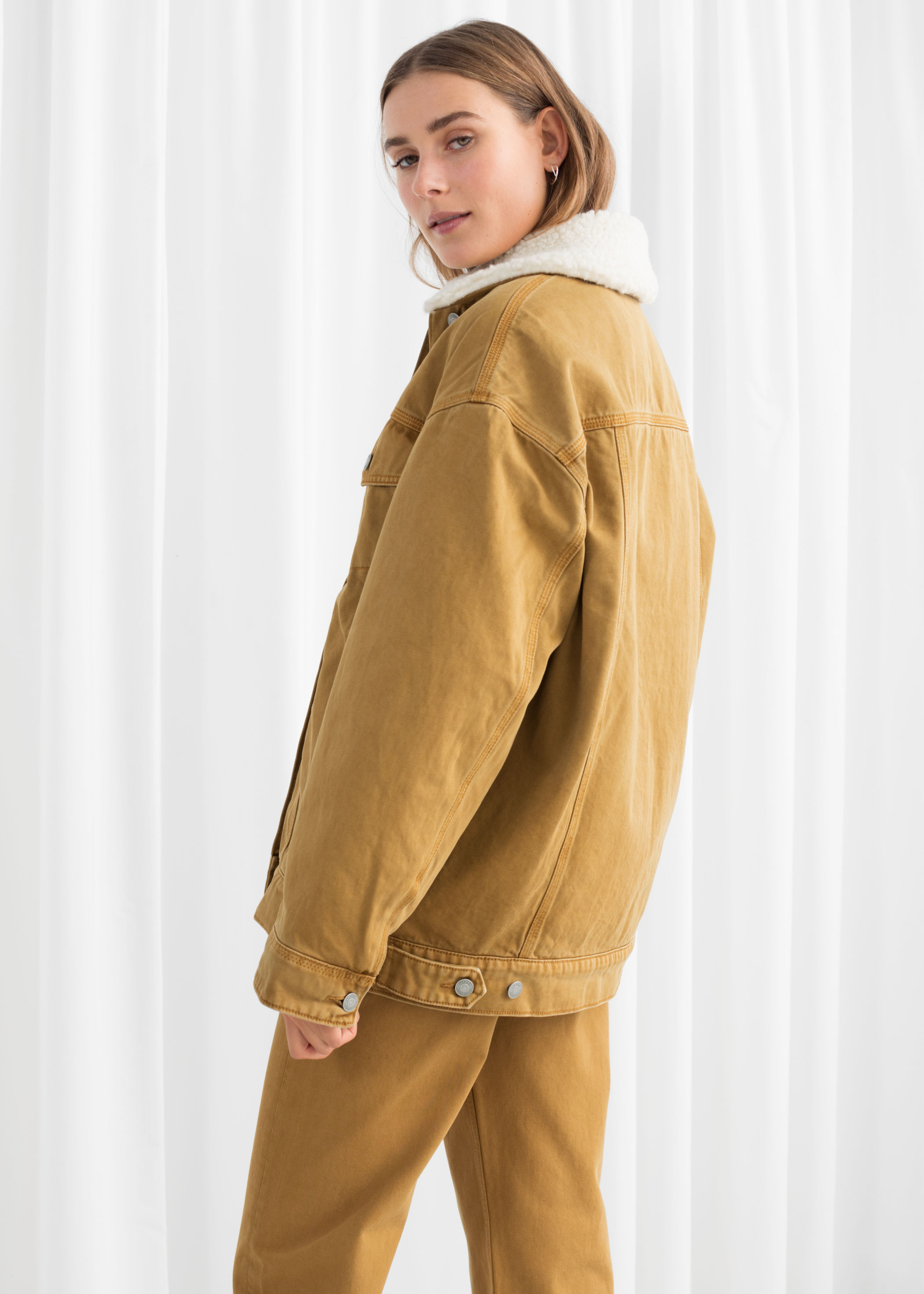 organic cotton denim jacket