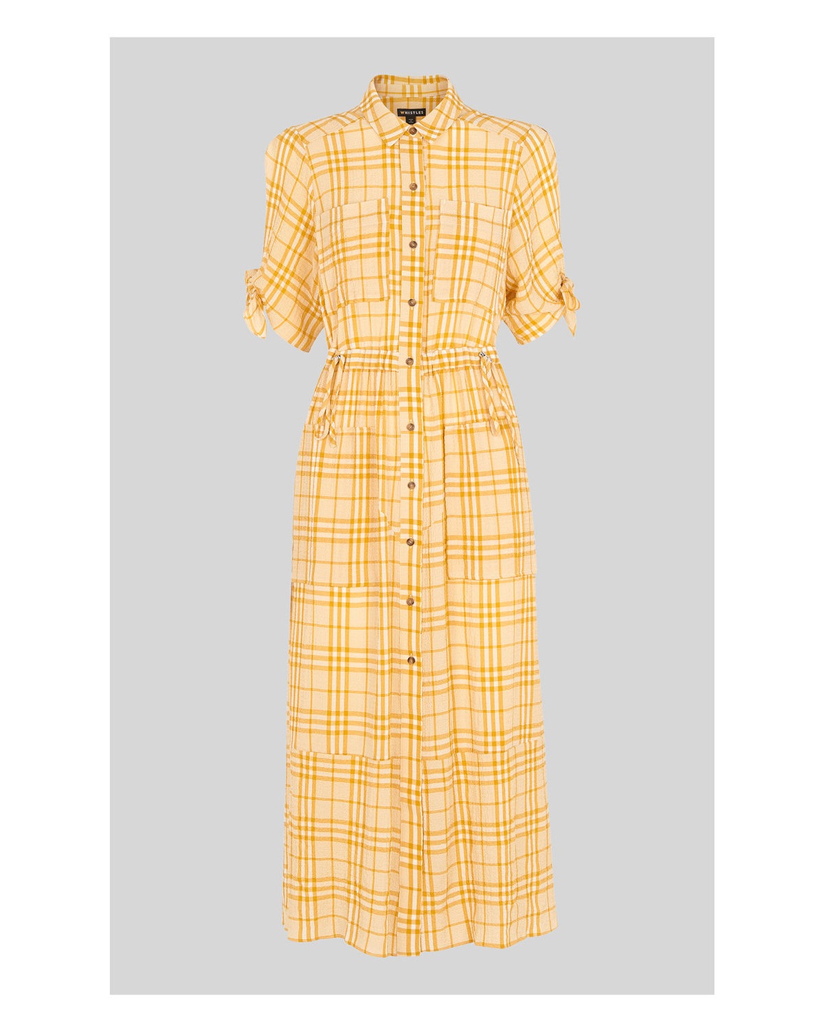 checkered two piece outfit