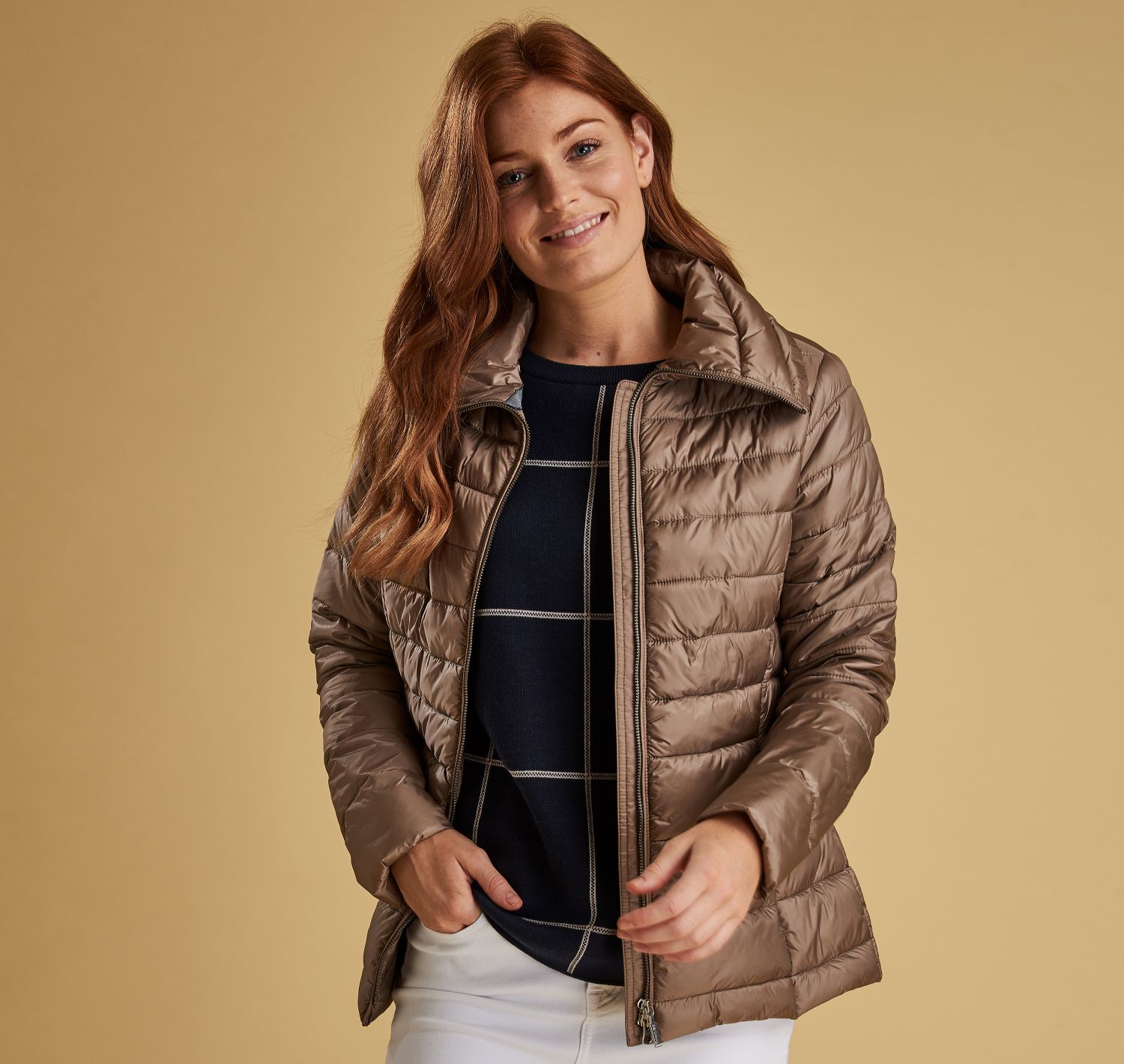 barbour drovers quilted jacket