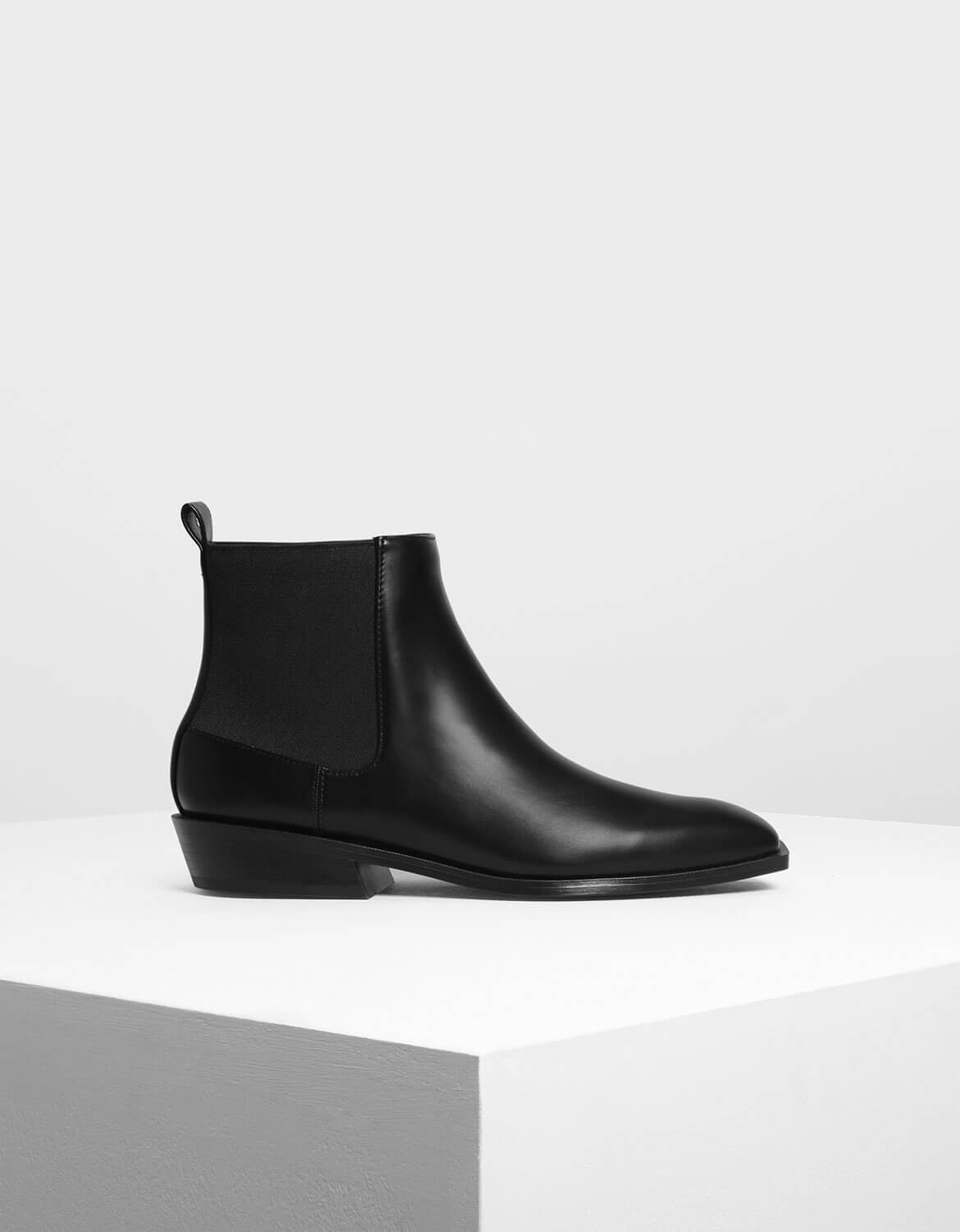 charles and keith chelsea boots