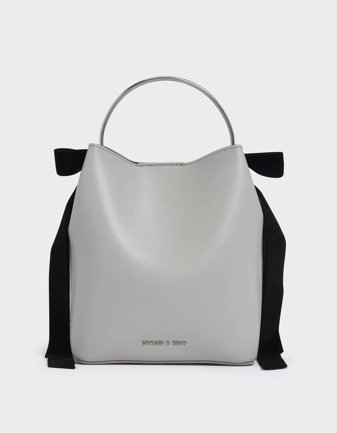 charles and keith grey bag