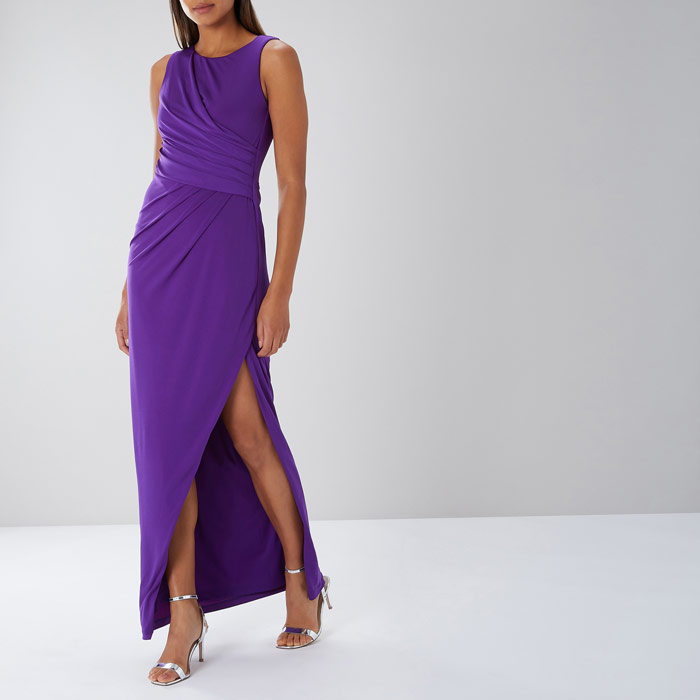 coast purple maxi dress
