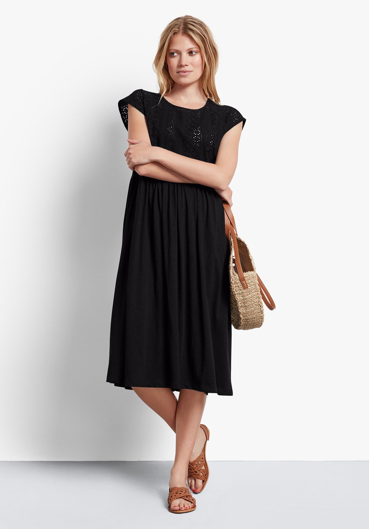 hush jersey dress