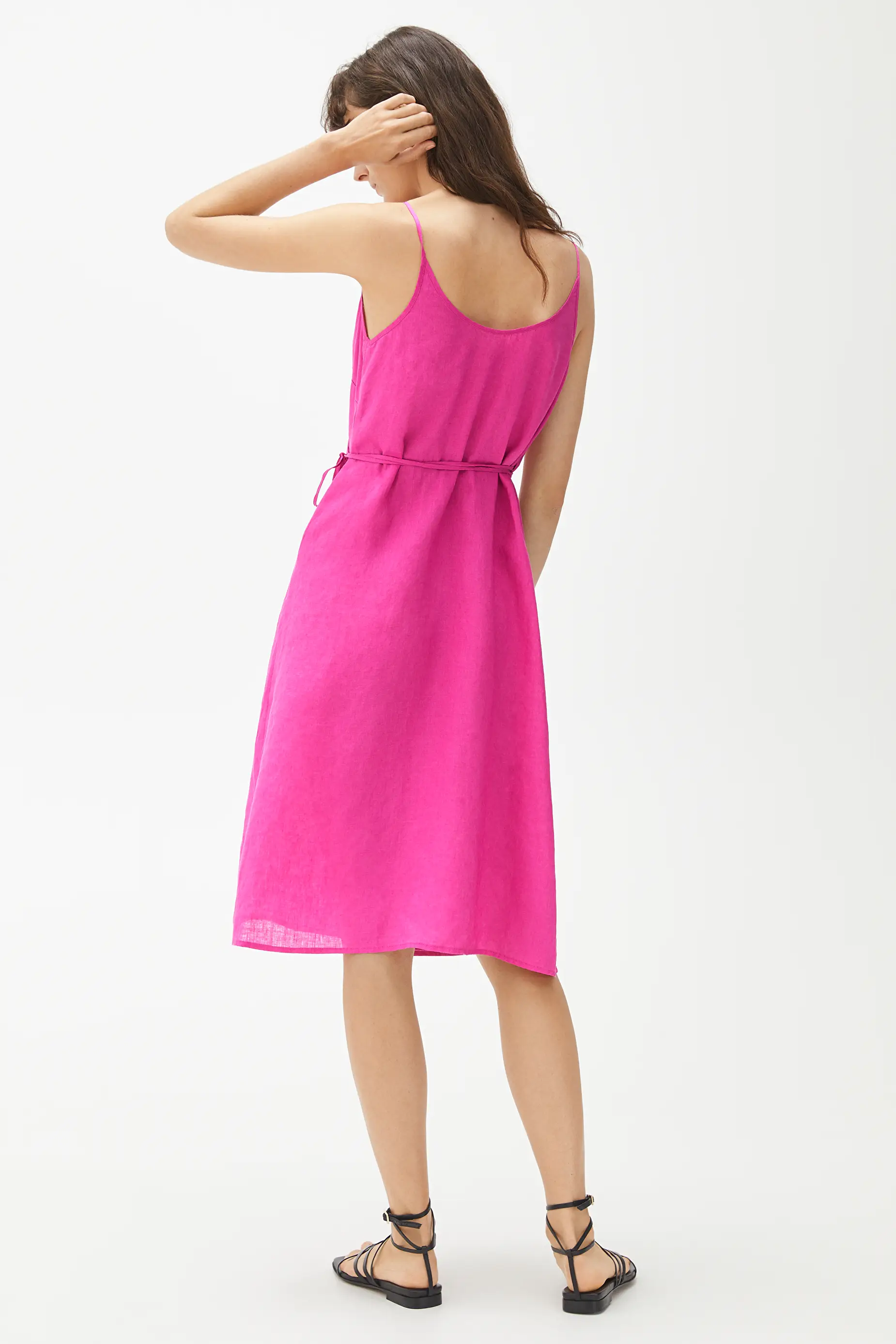 Linen Wrap Dress | Endource