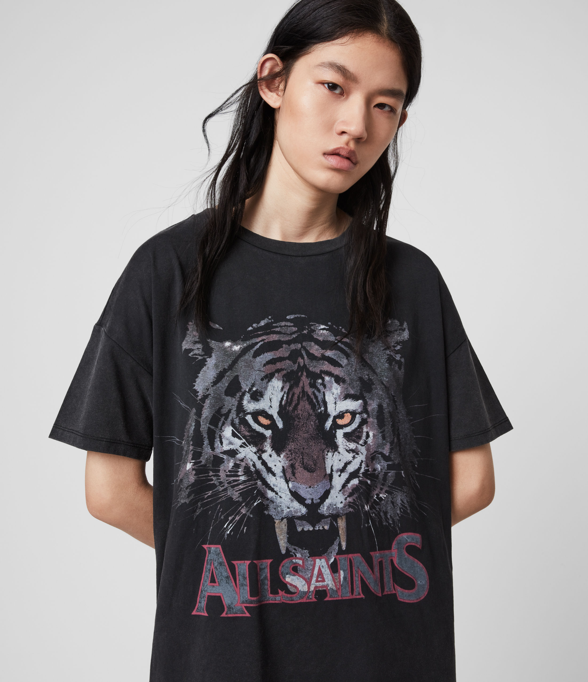 all saints t shirt dress