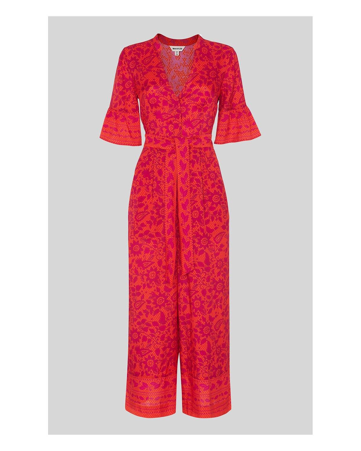 whistles orange jumpsuit