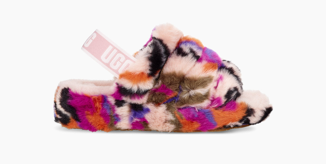 ugg fluff yeah motlee slide slipper