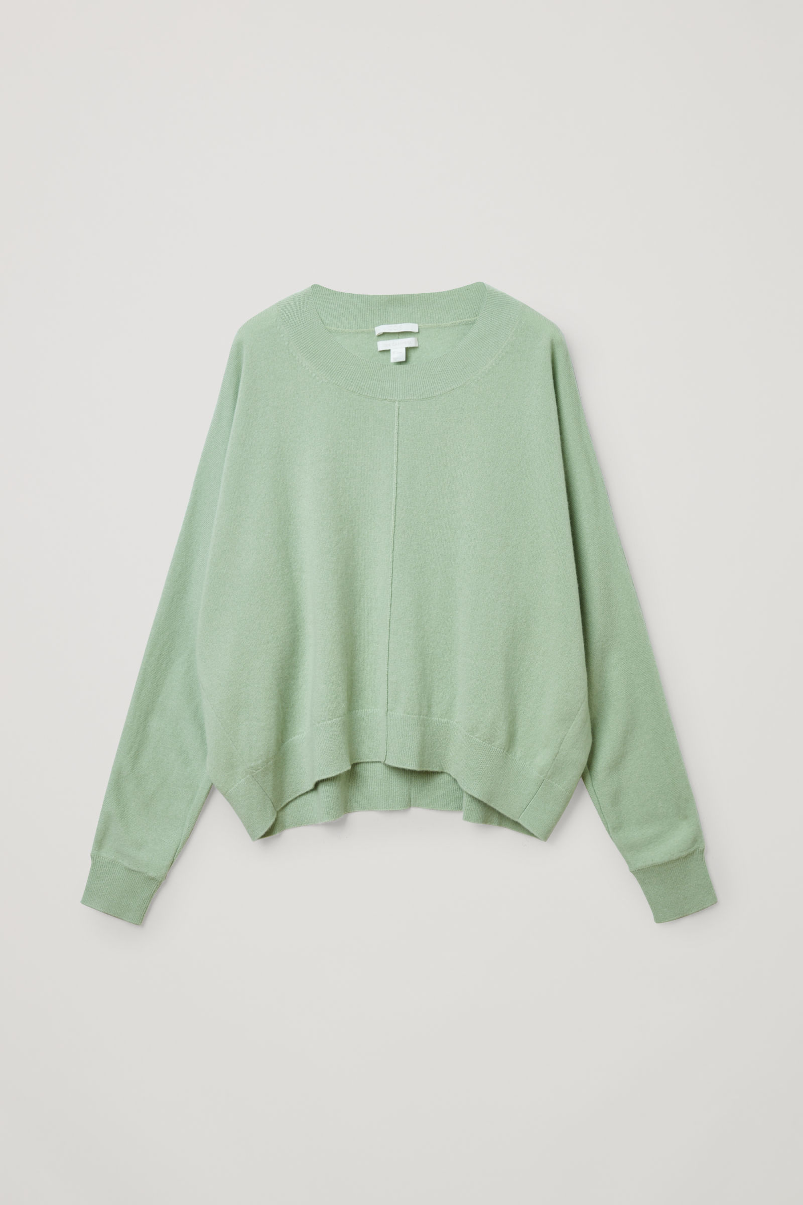 cos ribbed cashmere jumper