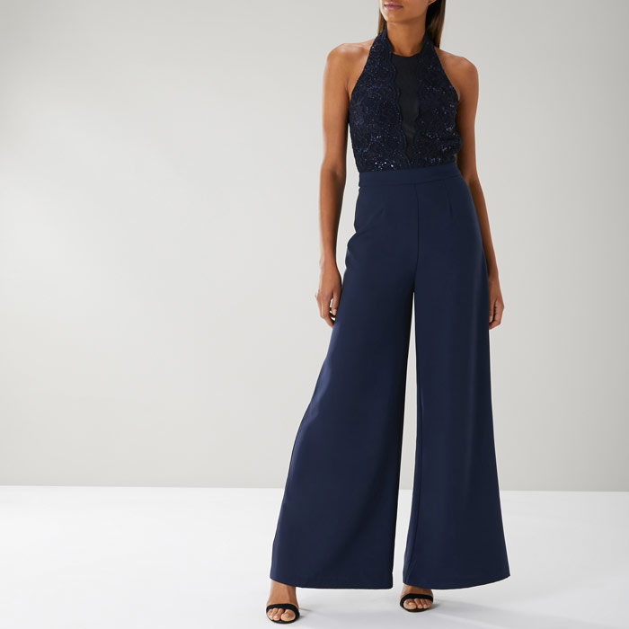 coast sequin top jumpsuit