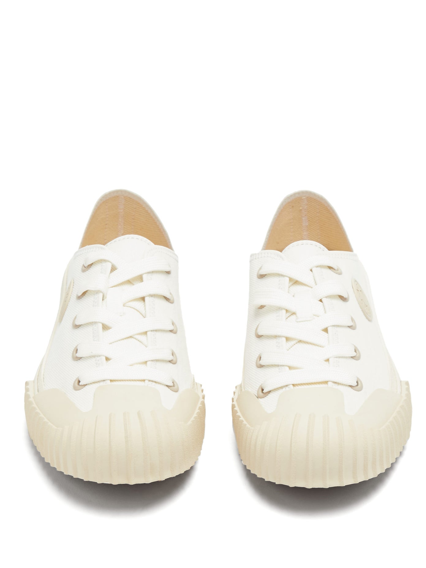 acne studios brady canvas trainers