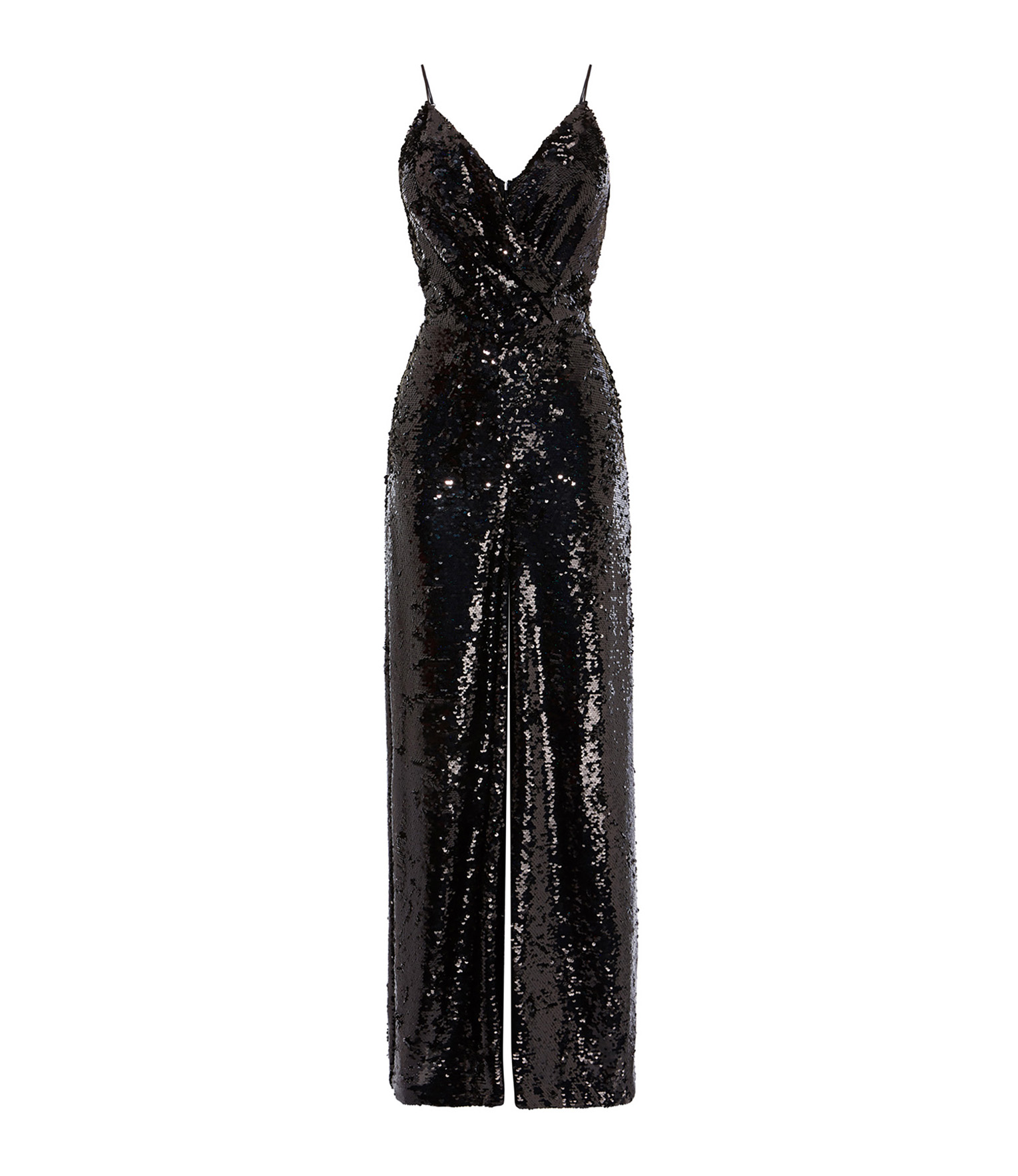 karen millen black sequin dress