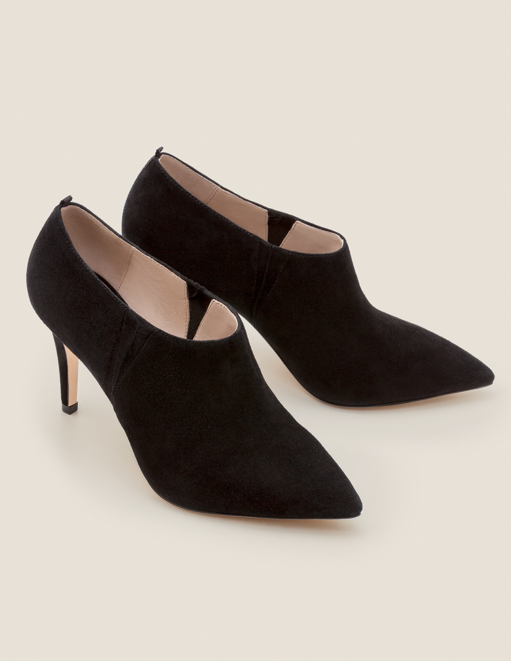 black suede shoe boots uk