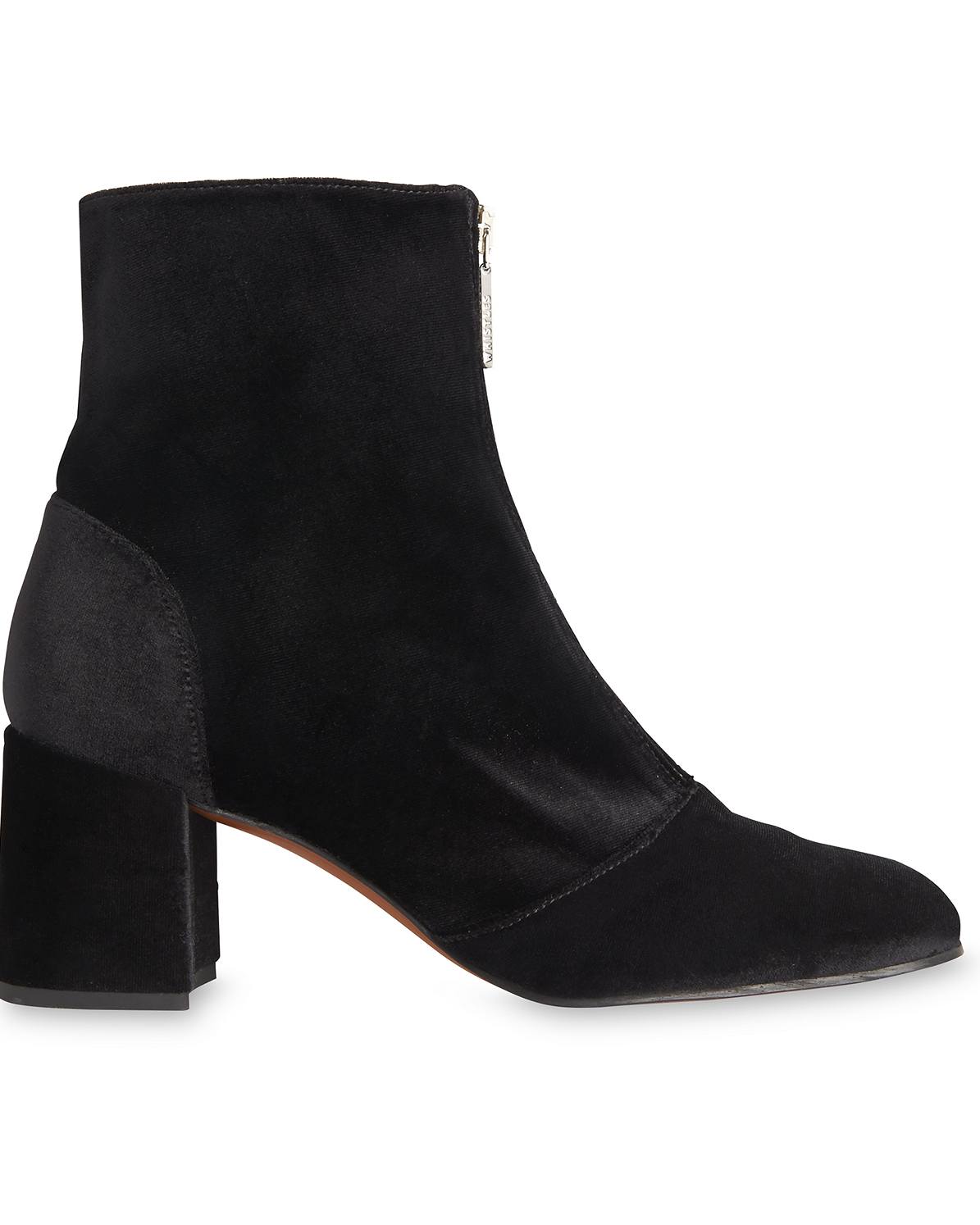 rowan croc zip front boot