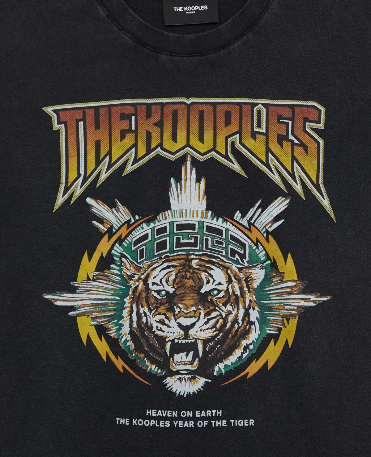 the kooples t shirt tiger