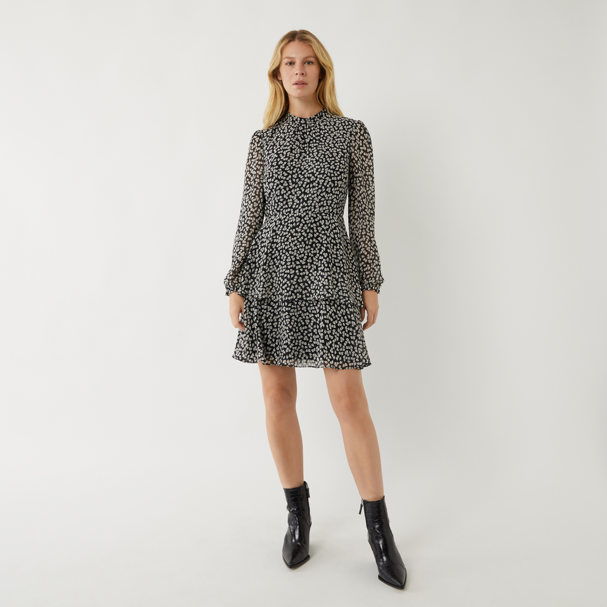 warehouse smock dress