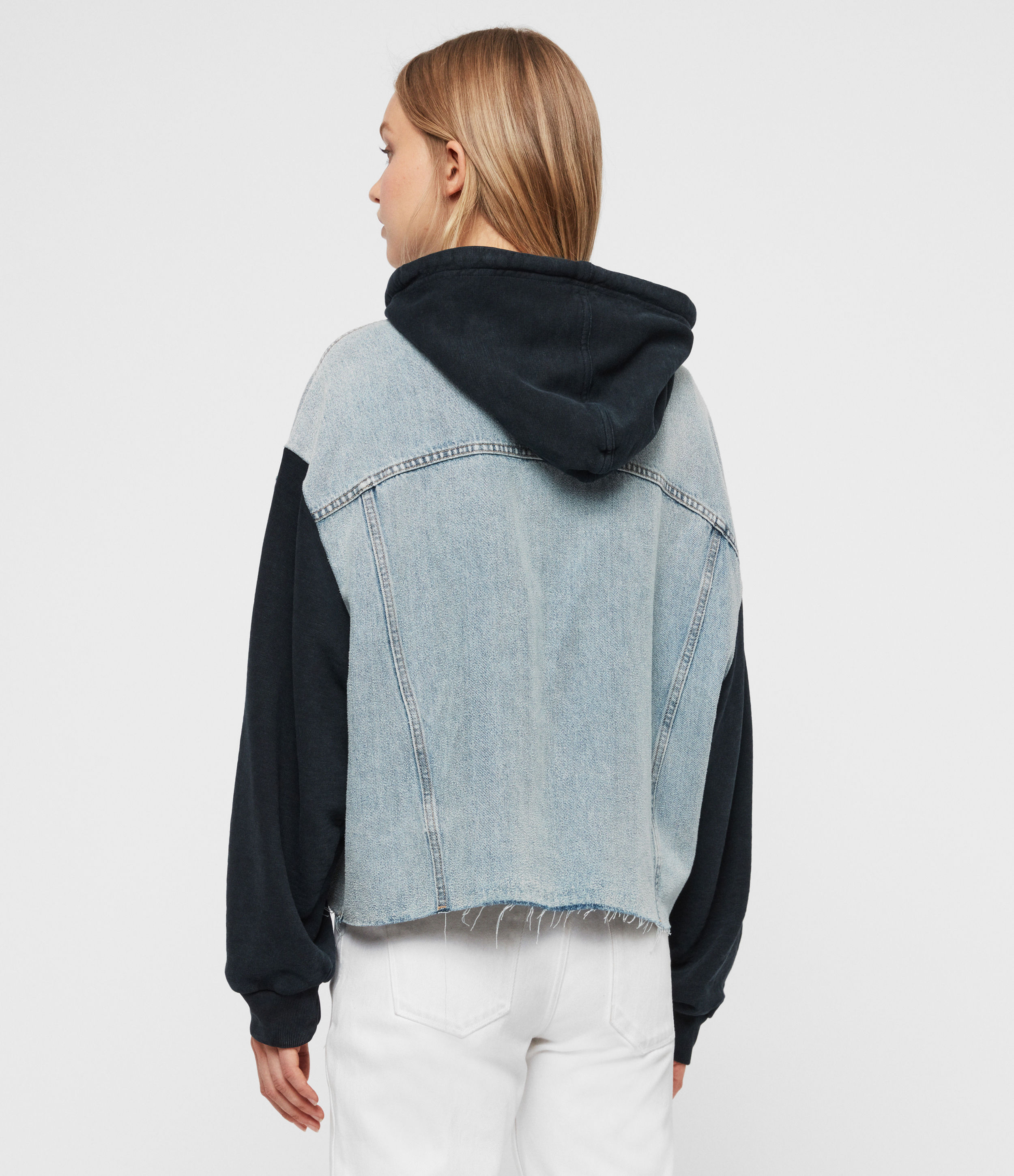 all saints denim jacket