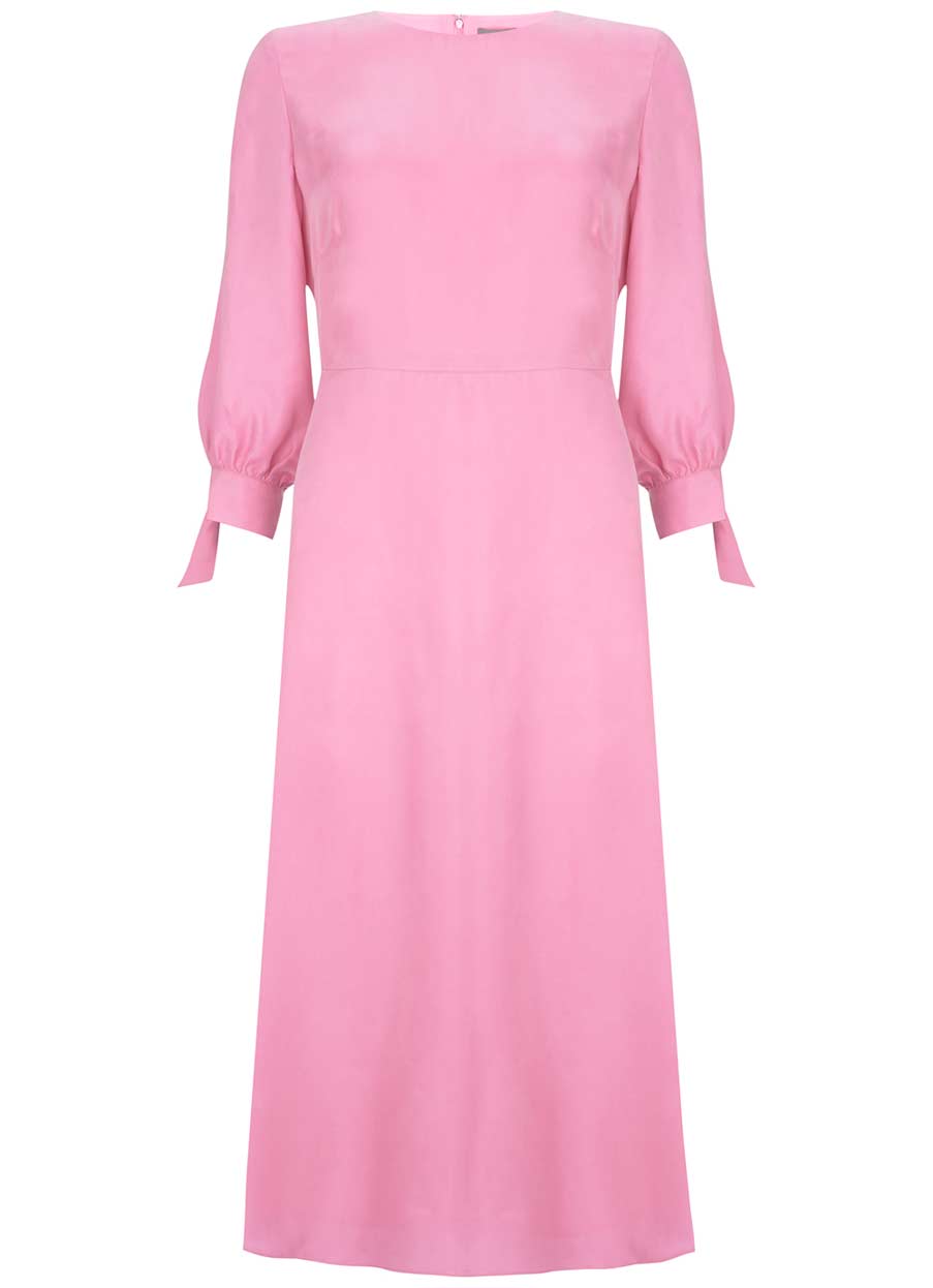mint velvet pink dress
