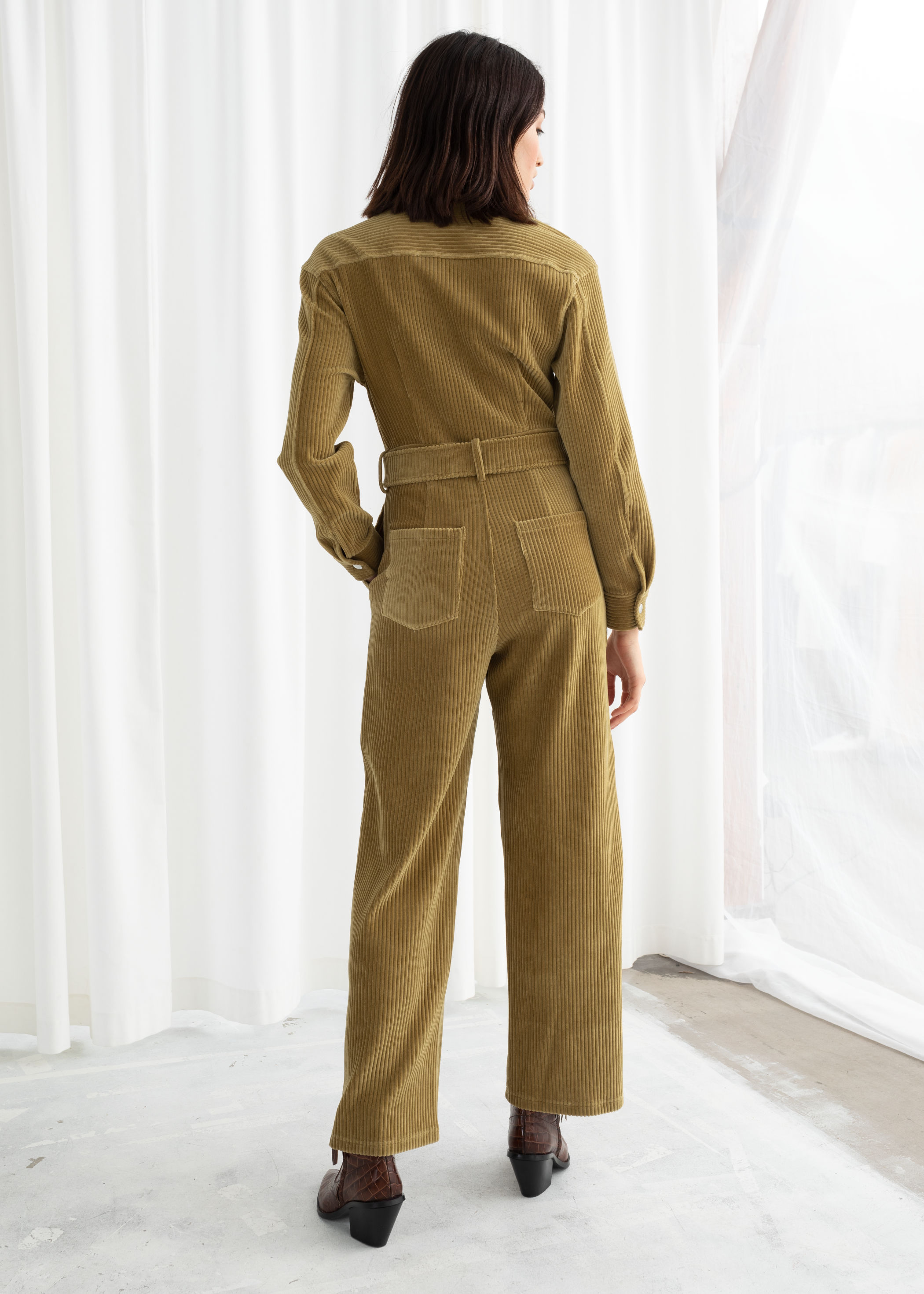 corduroy boilersuit