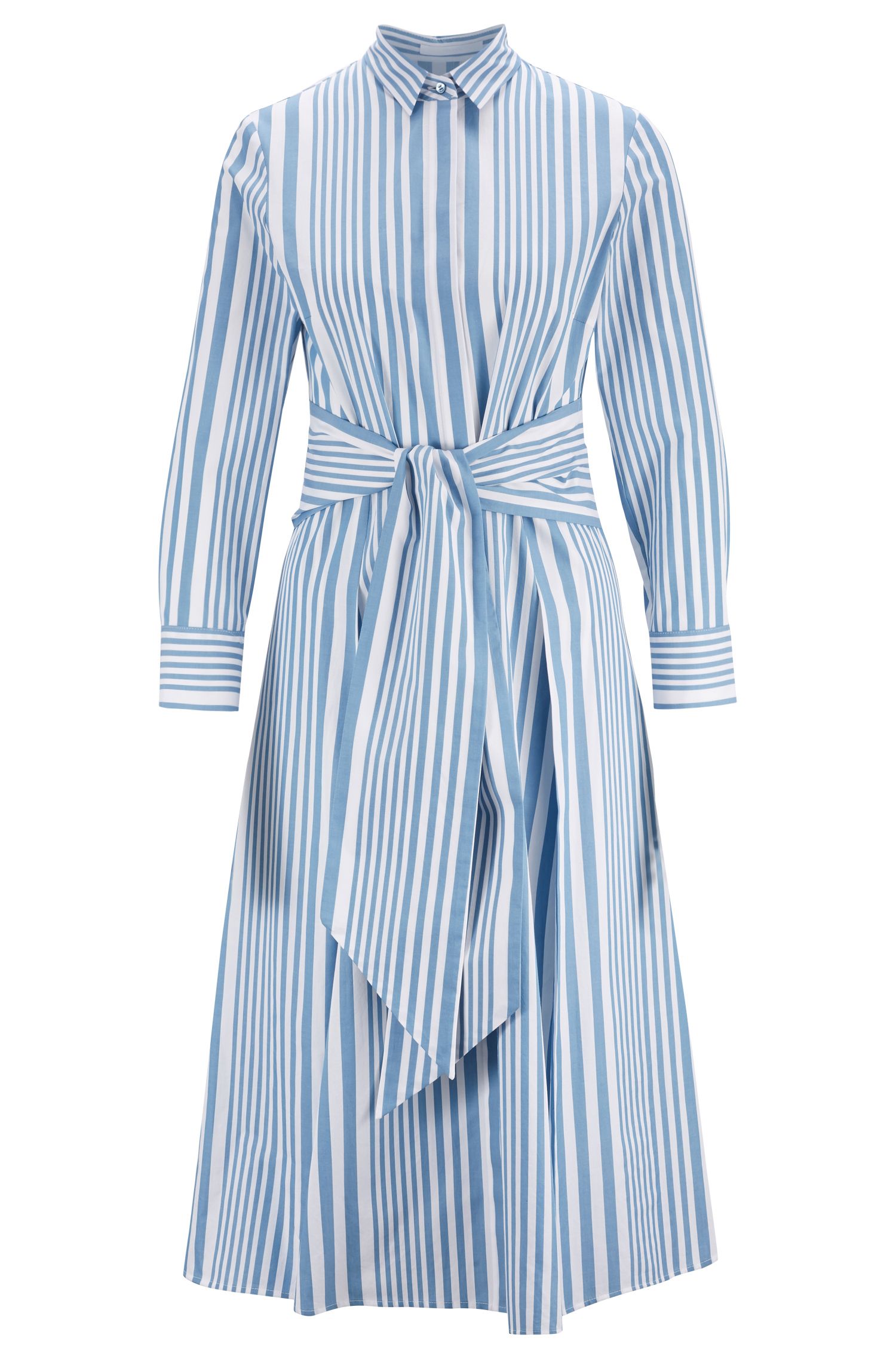 hugo boss striped dress