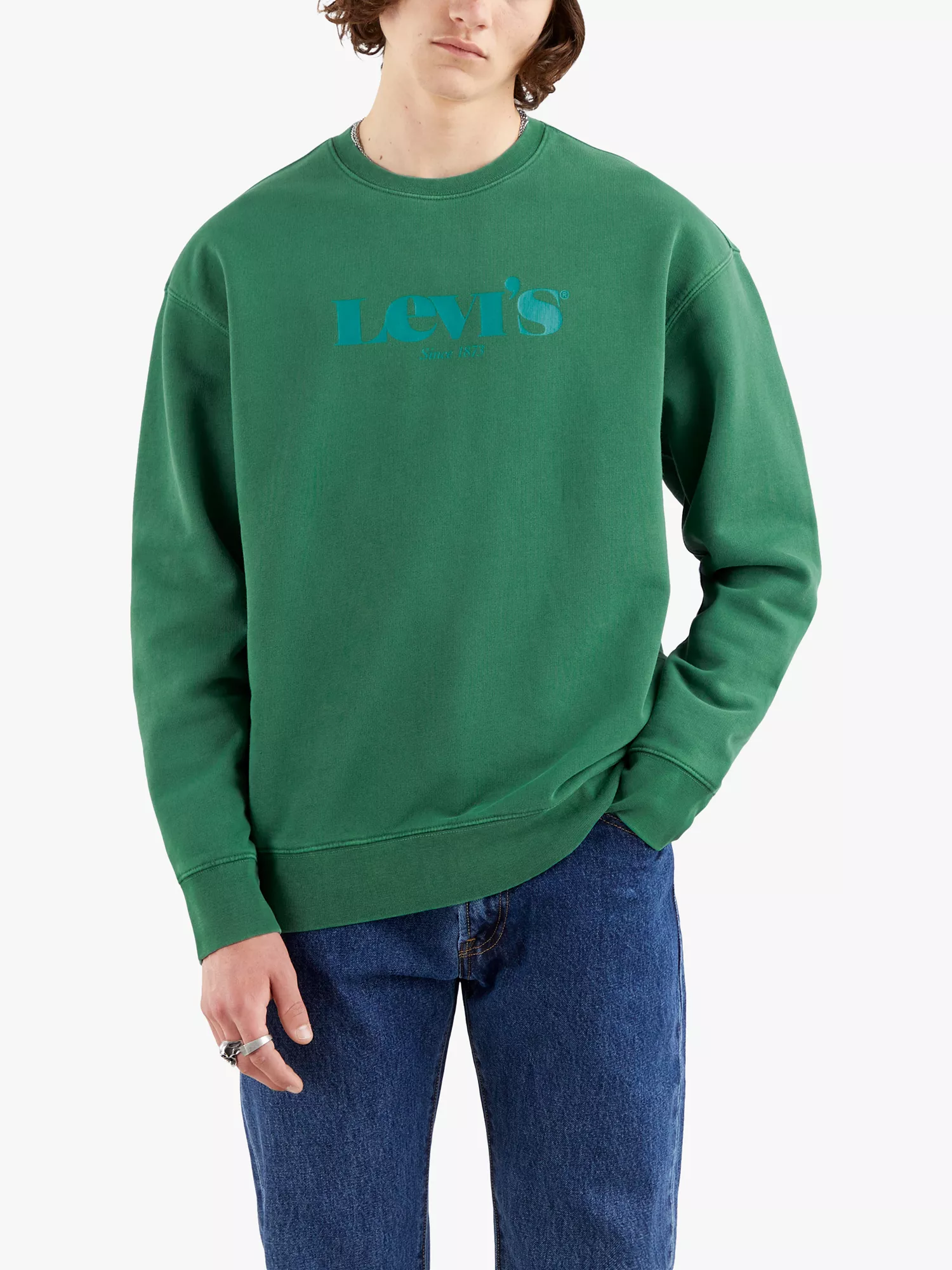 levi crew neck sweatshirt