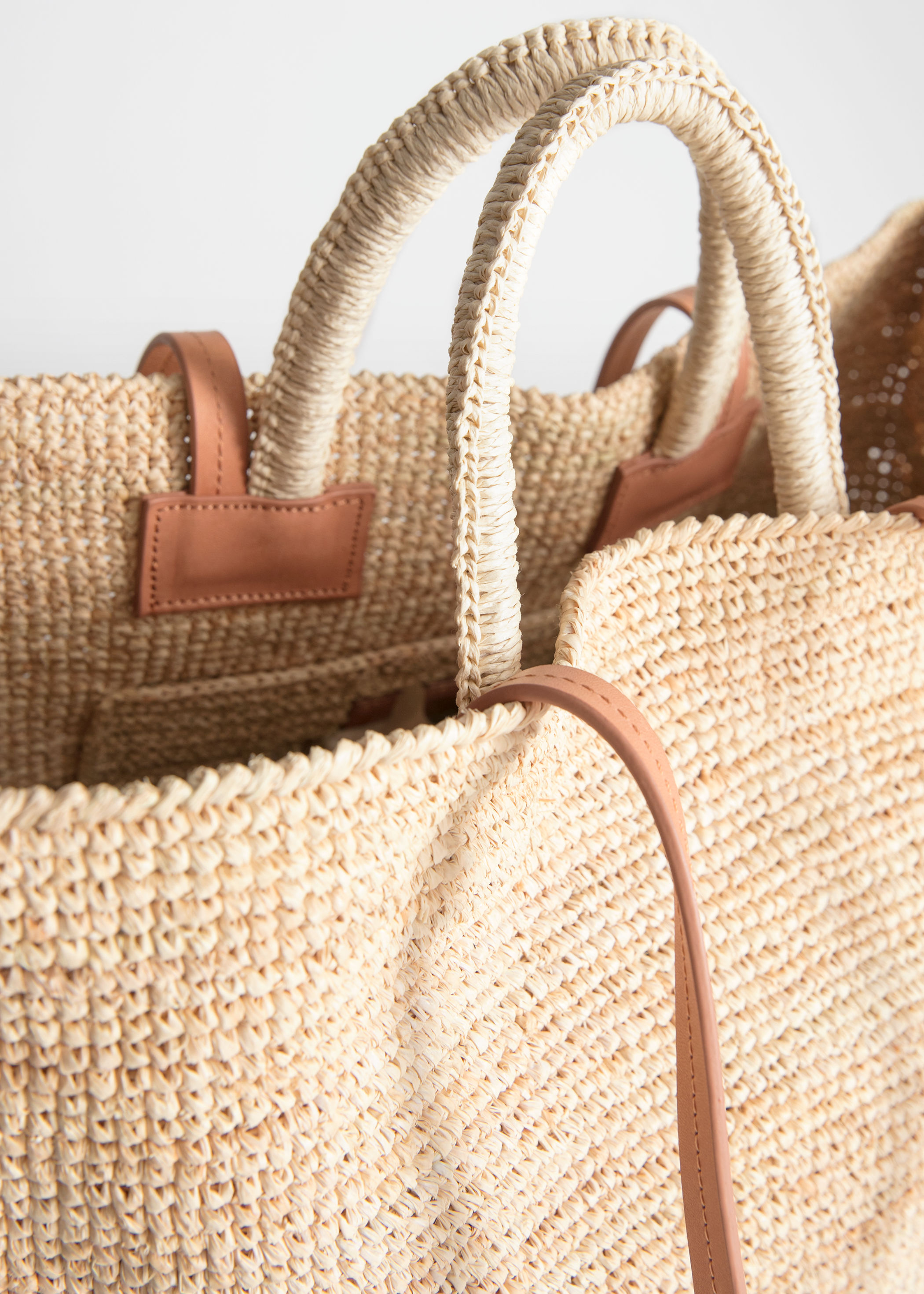 large straw tote