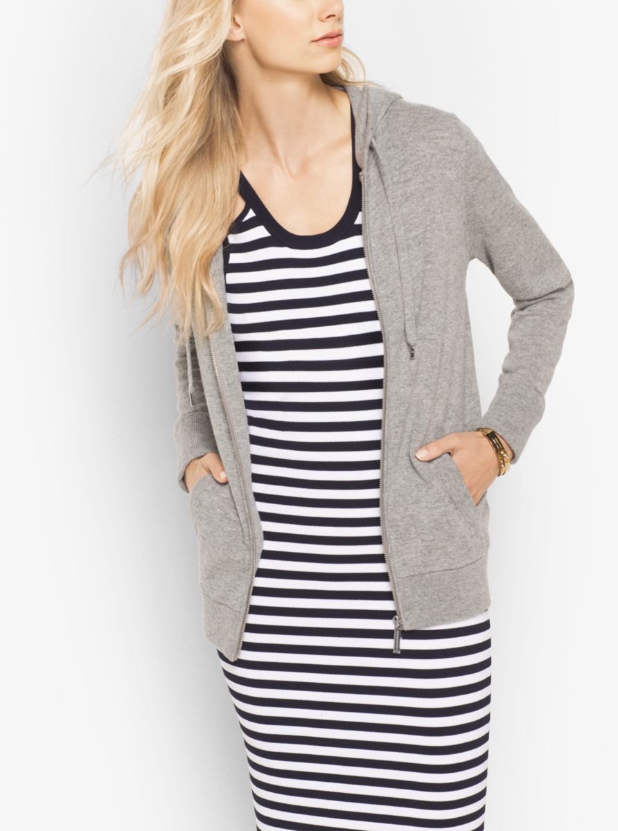 michael kors cashmere hoodie