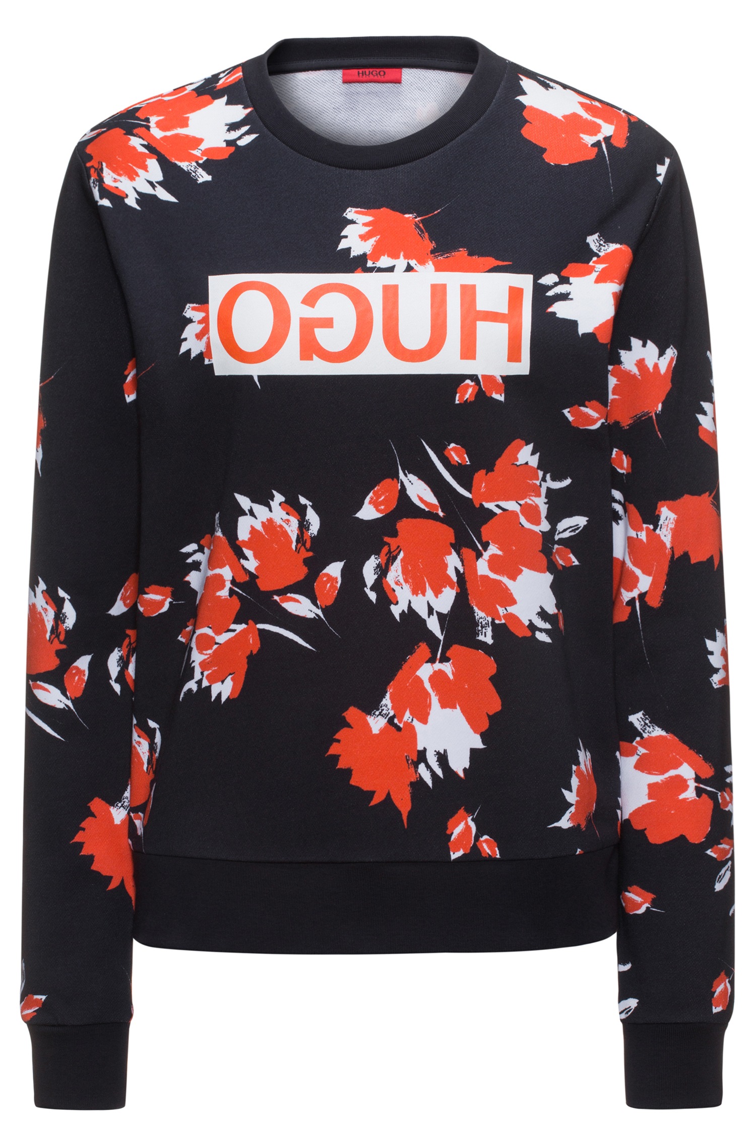 hugo boss reverse logo t shirt