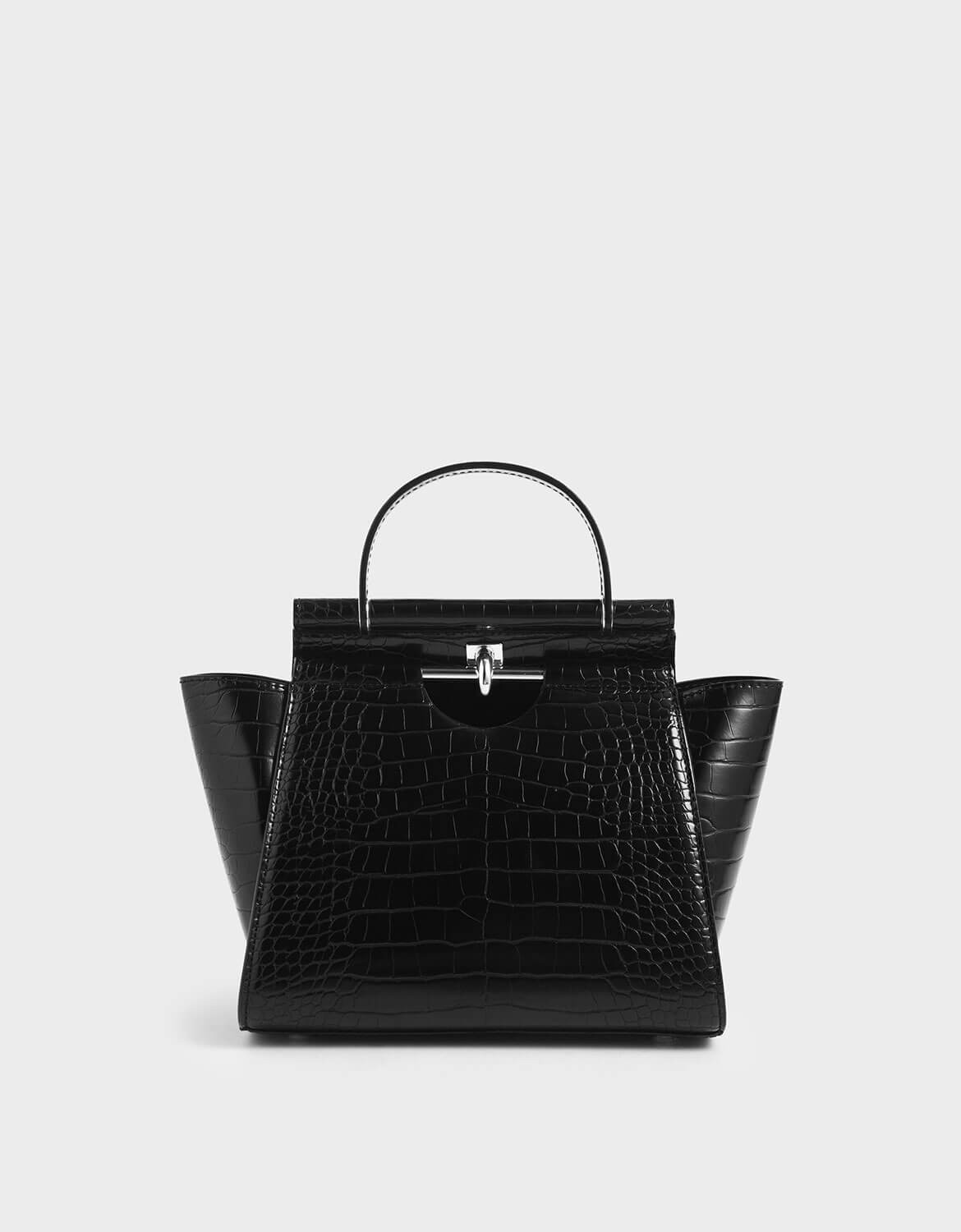 charles & keith trapeze bag