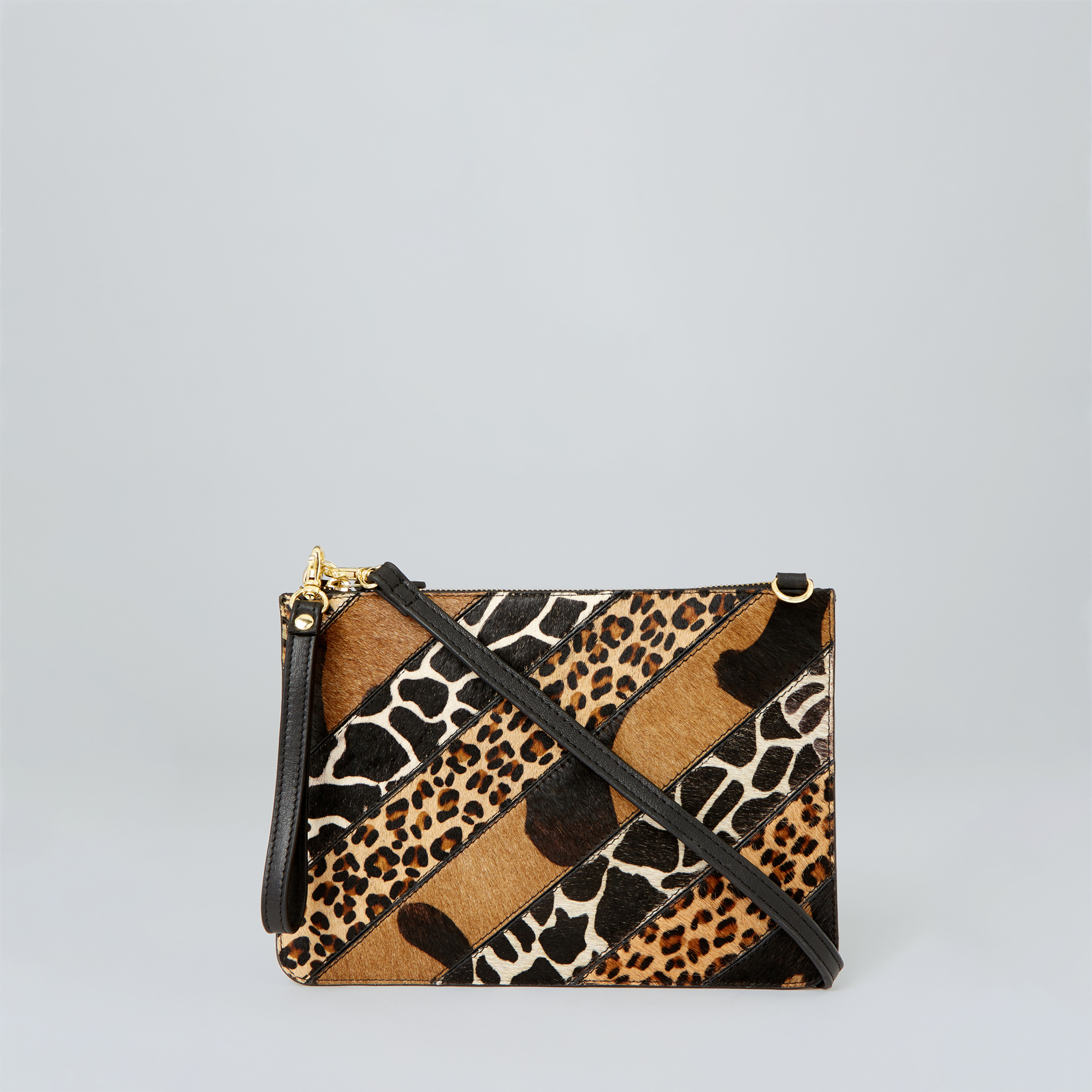 warehouse leopard print bag