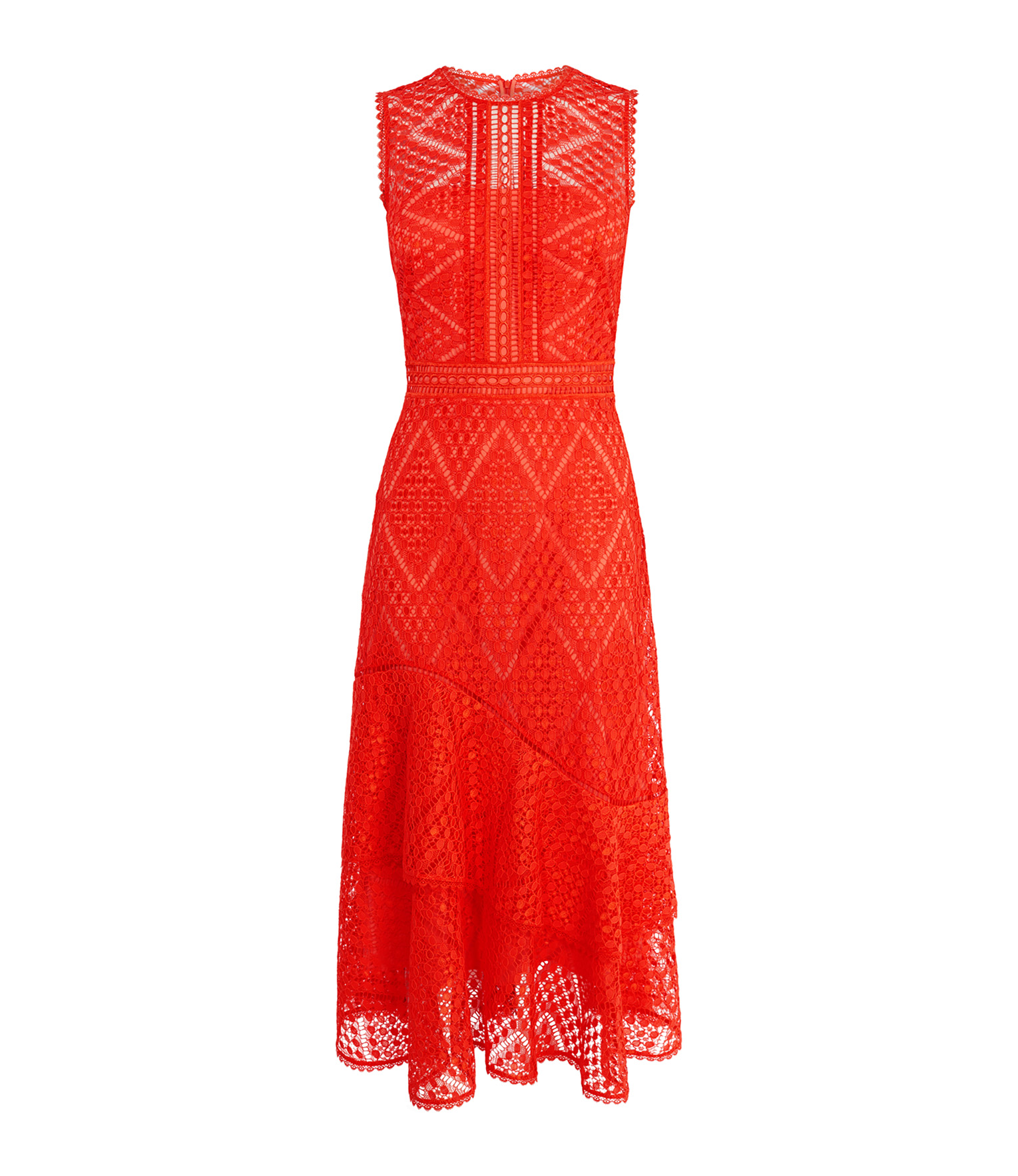 karen millen red lace dress