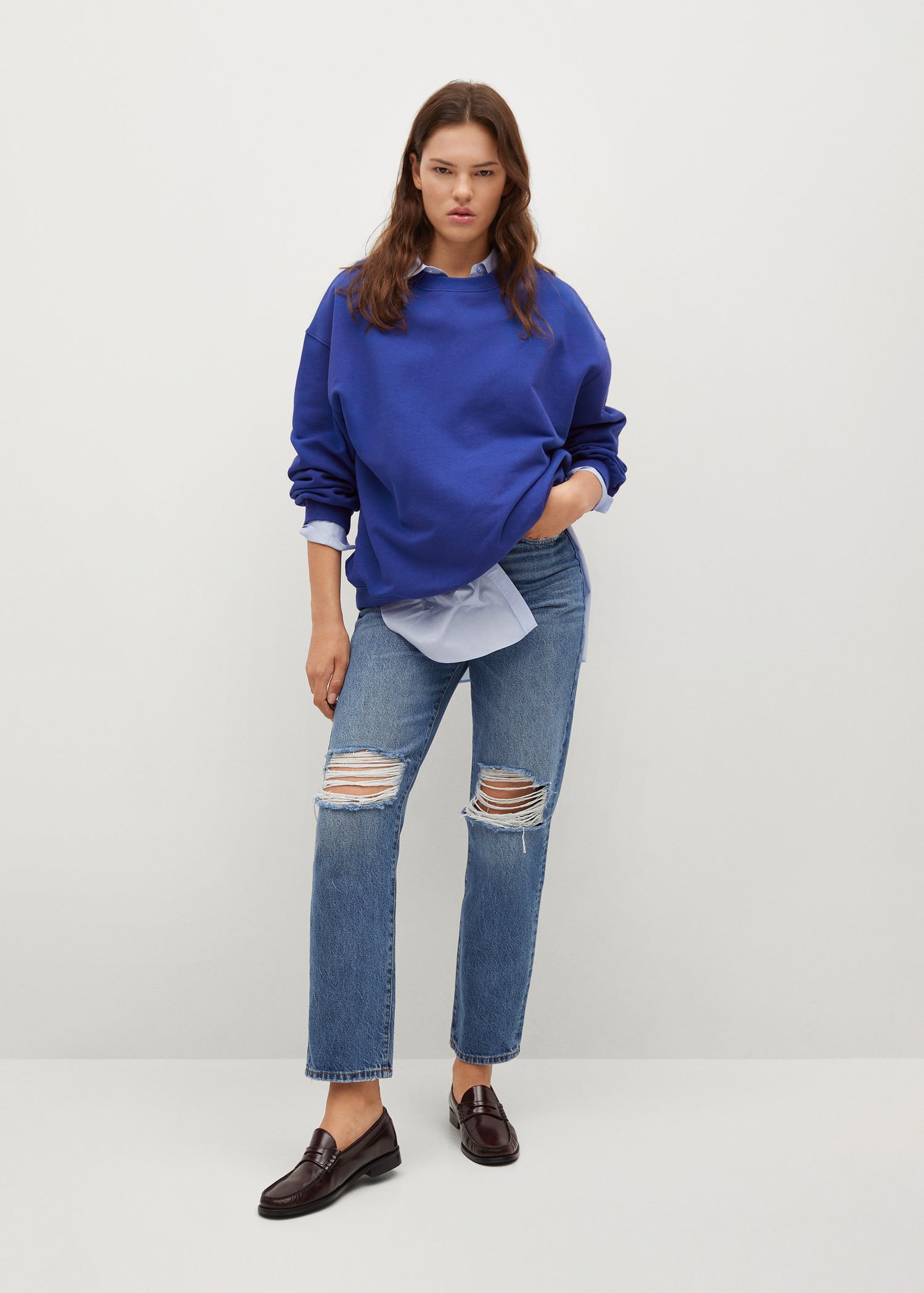 100 cotton sweatshirt