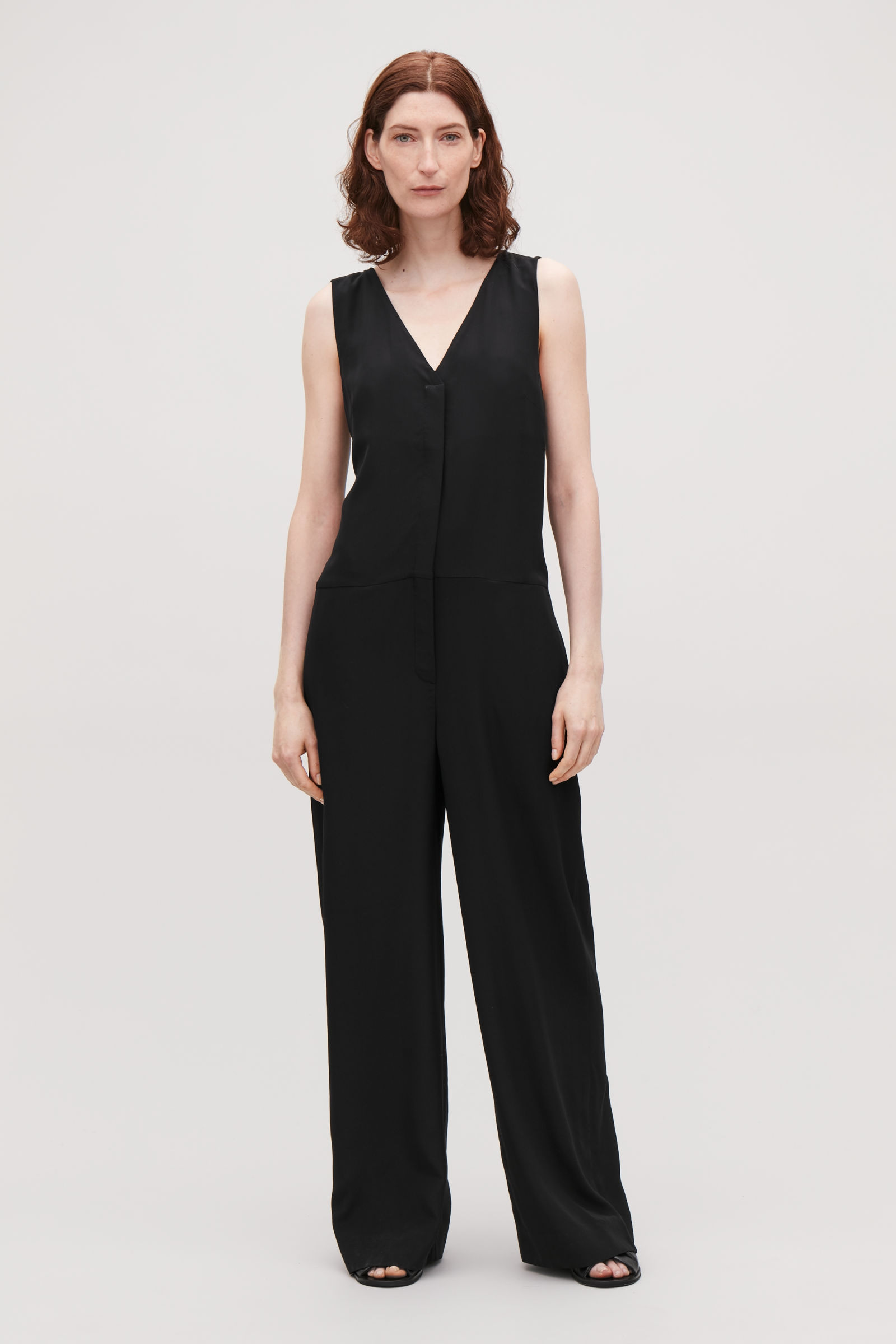 cos silk jumpsuit