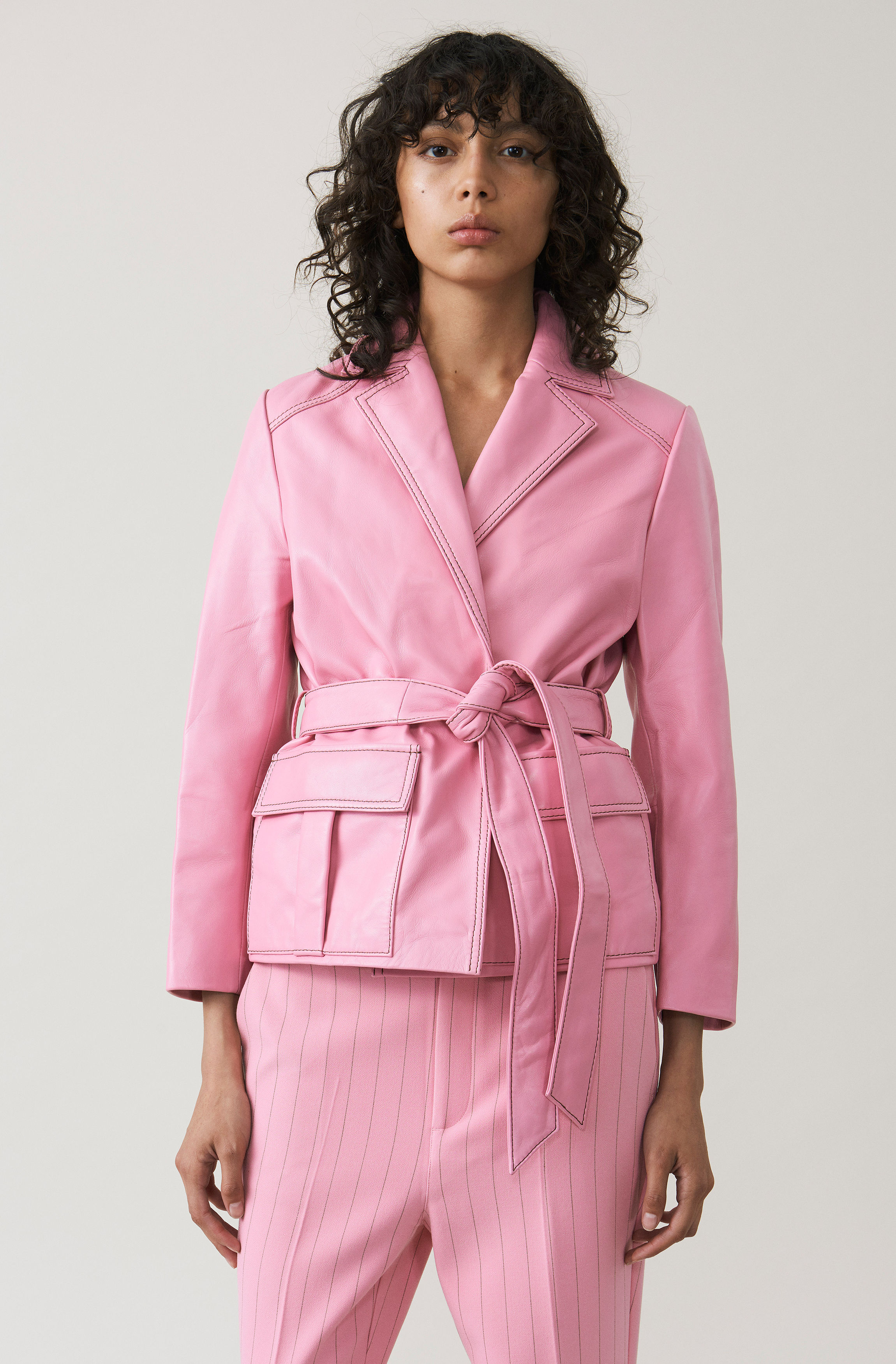 ganni passion wrap jacket