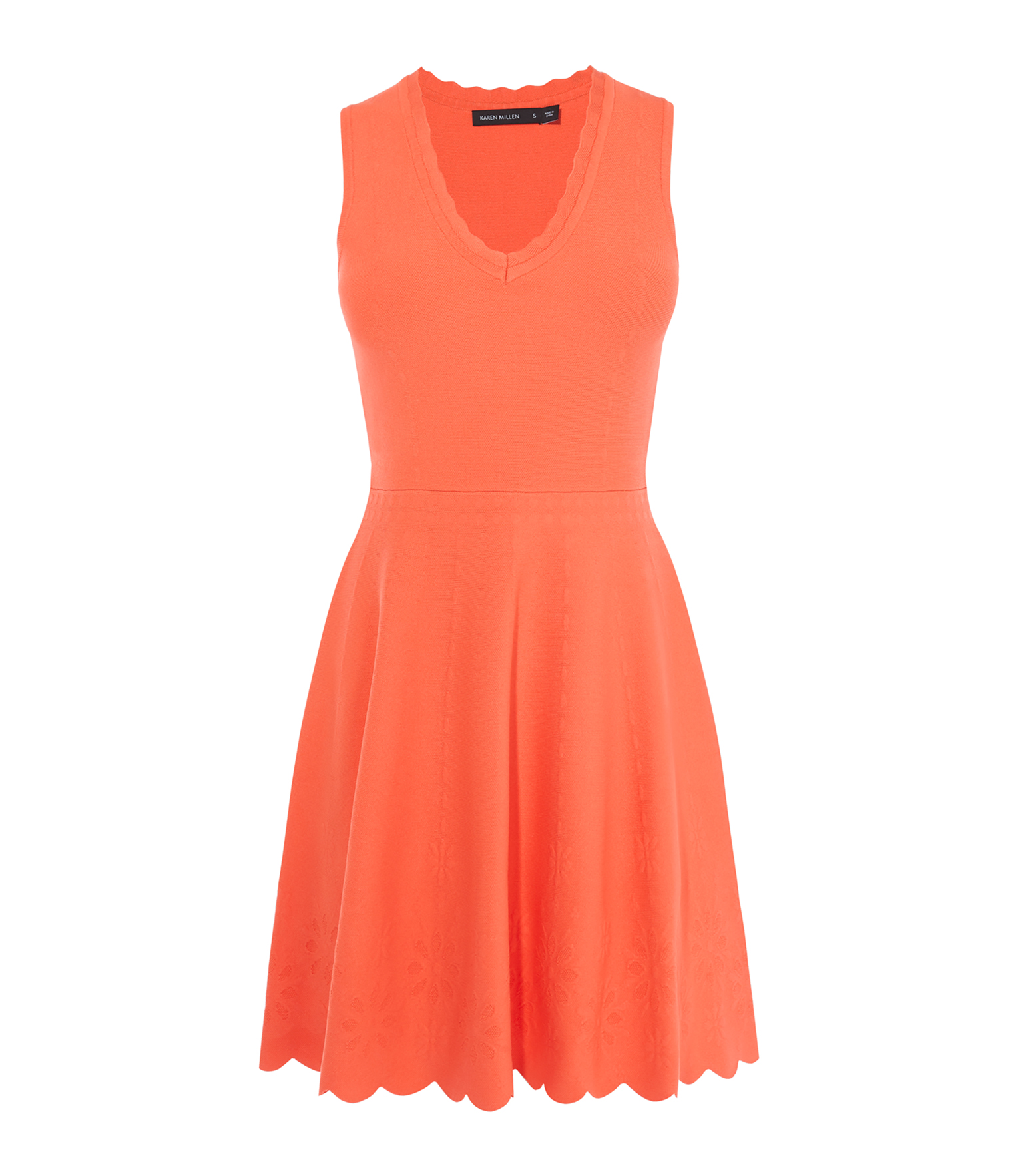 karen millen fit and flare dress