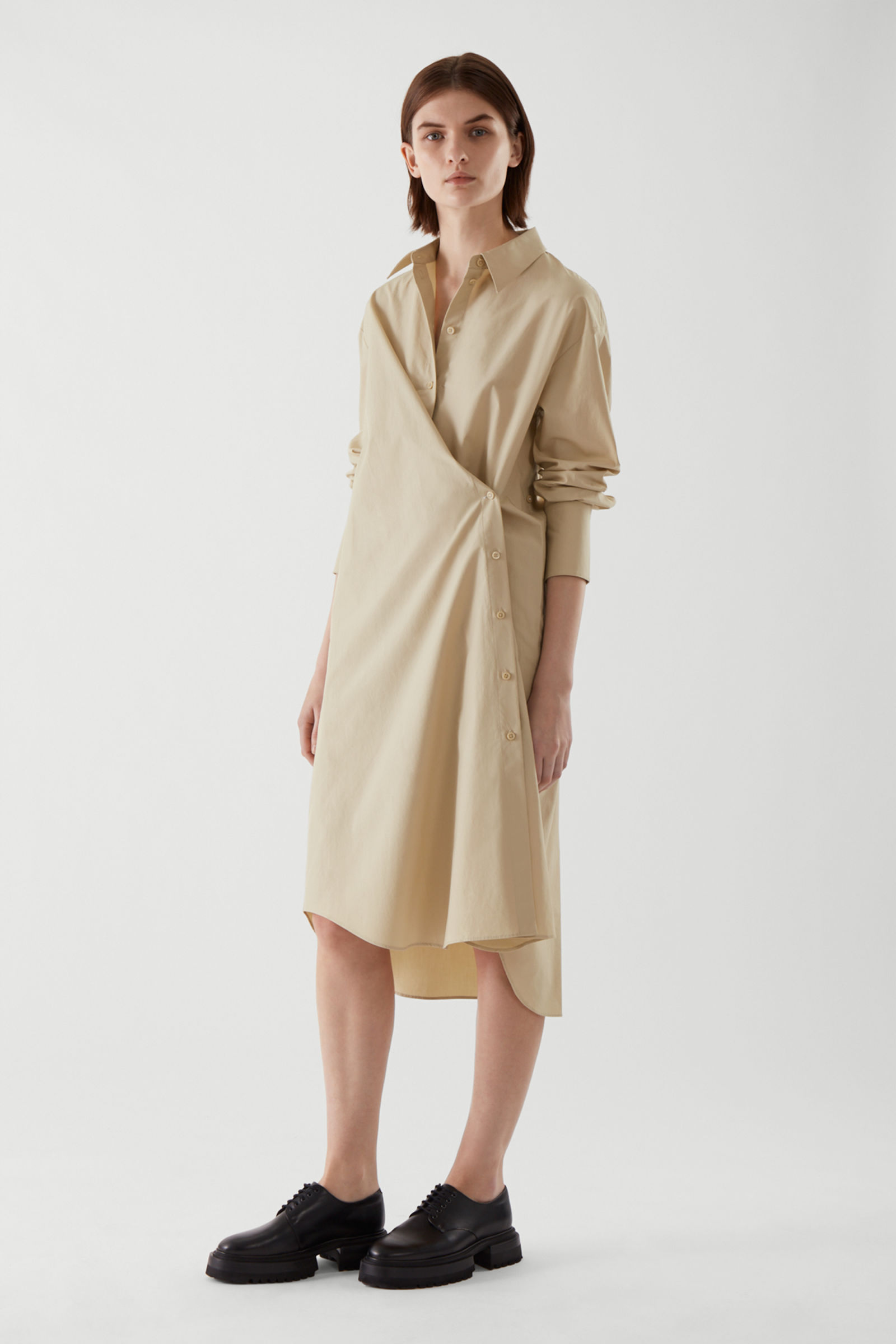 Wrap Shirt Dress | Endource