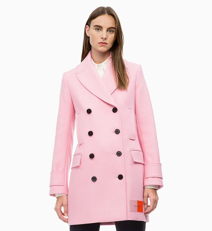 calvin klein pink jacket