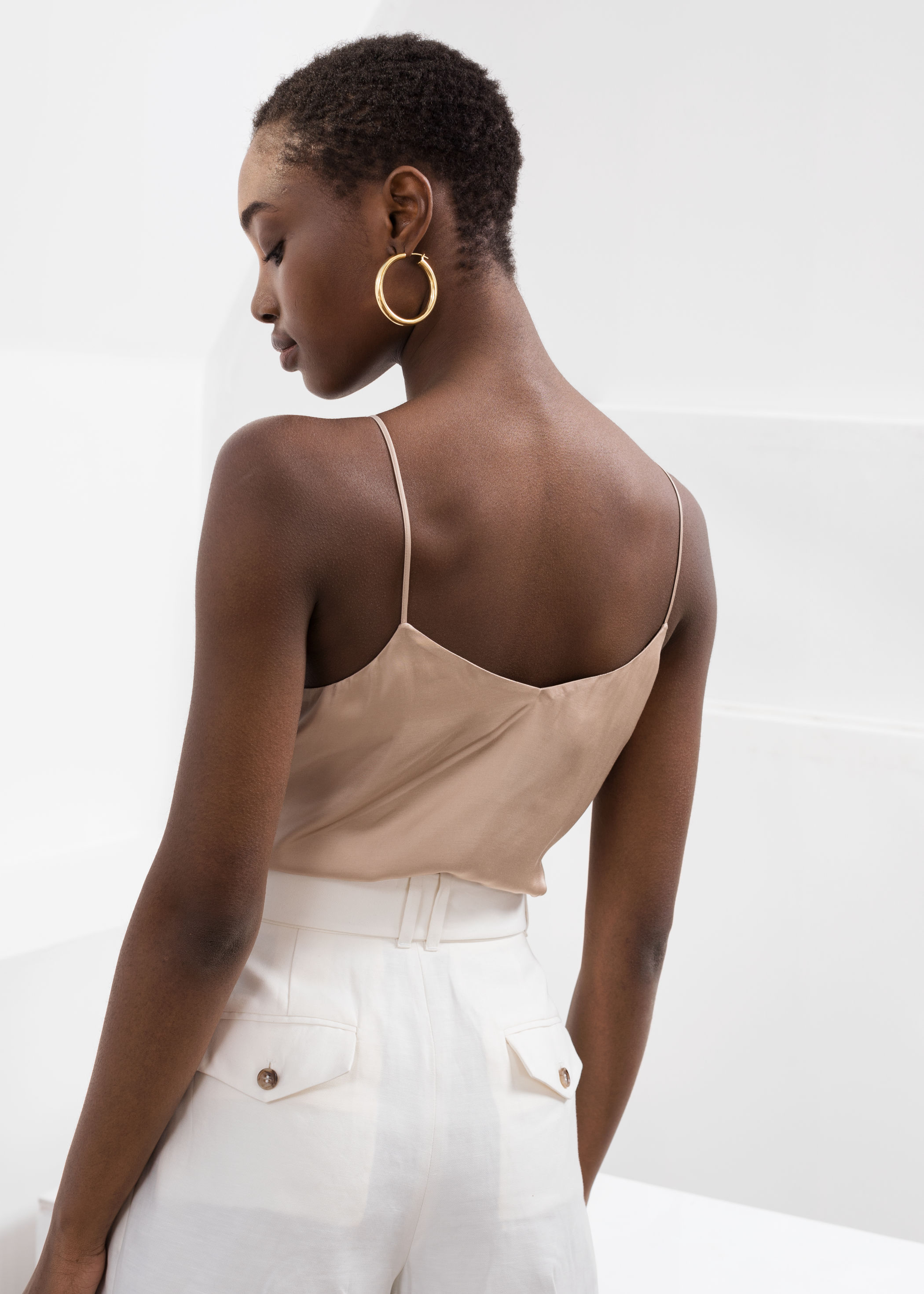 tank top satin