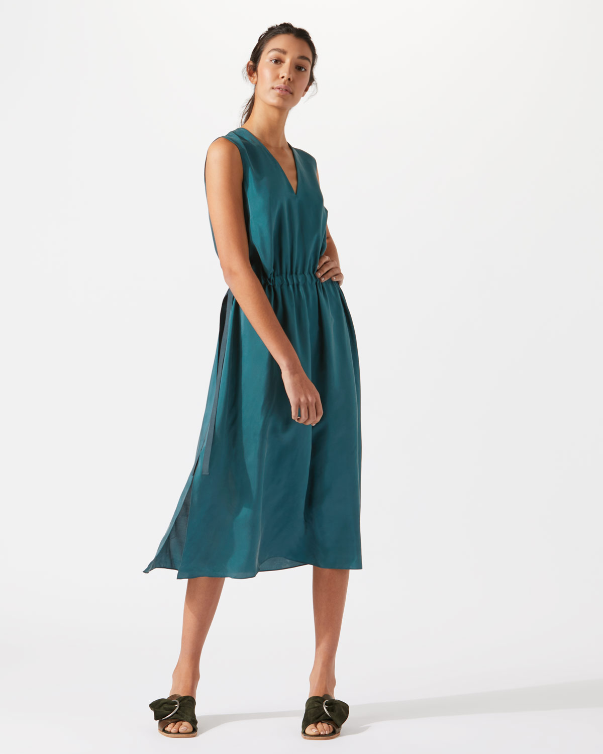 jigsaw green dress