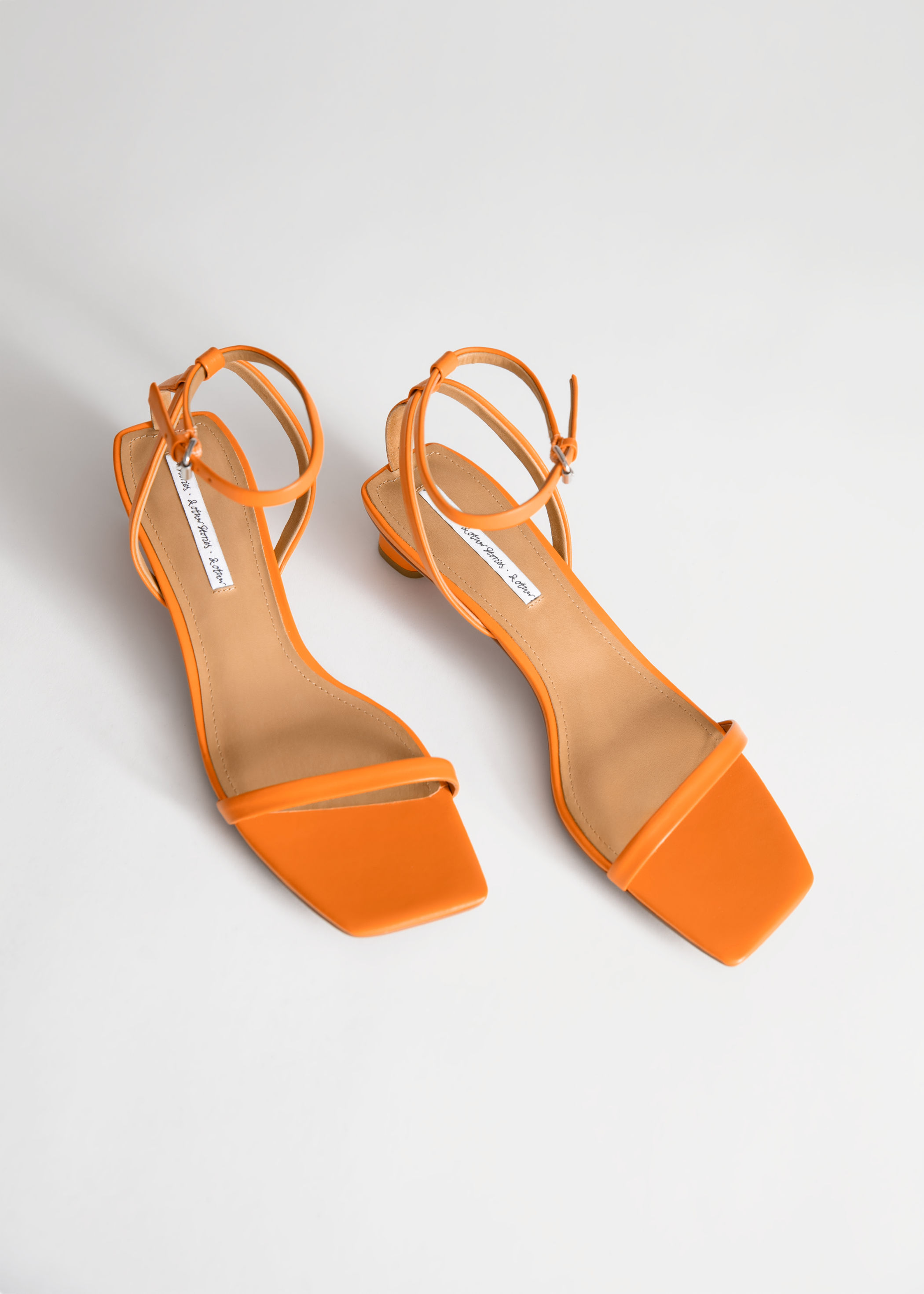 orange sandals