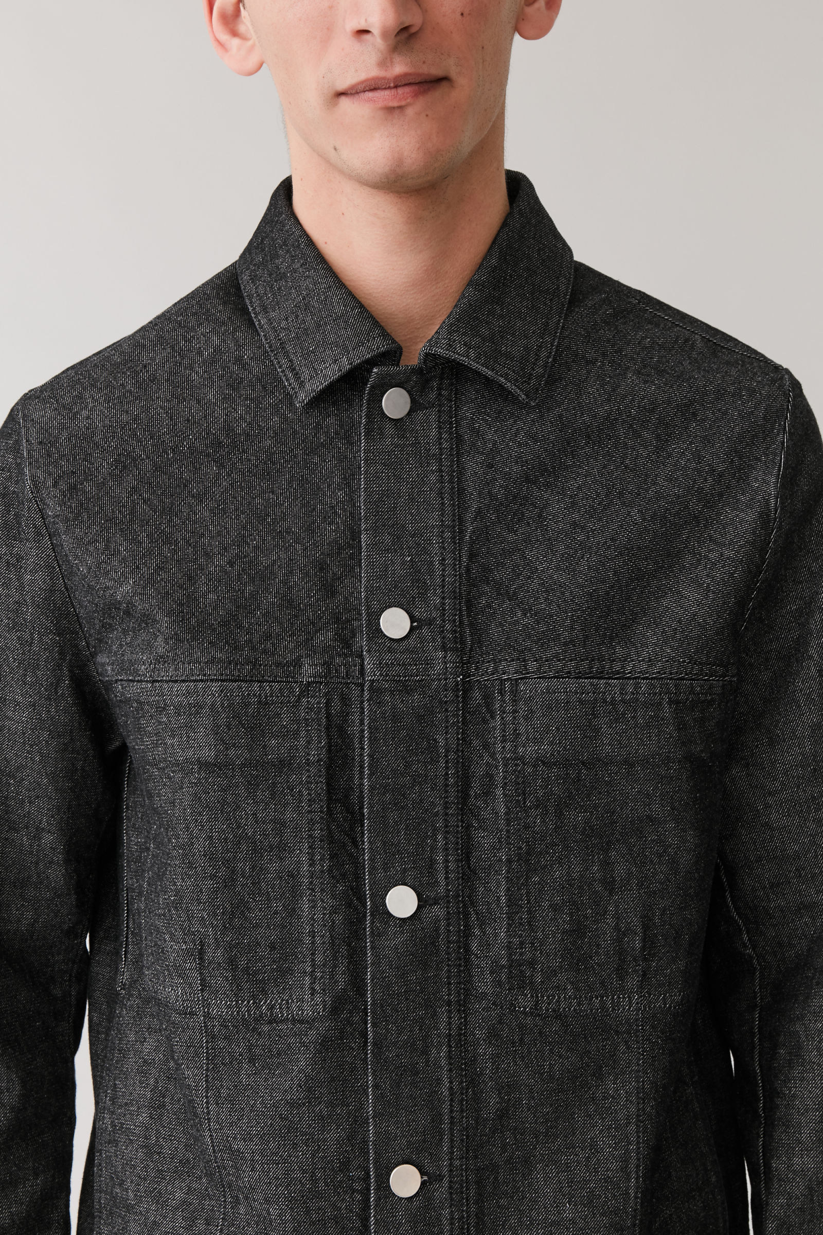 organic cotton denim jacket