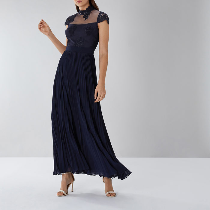 coast navy maxi dress