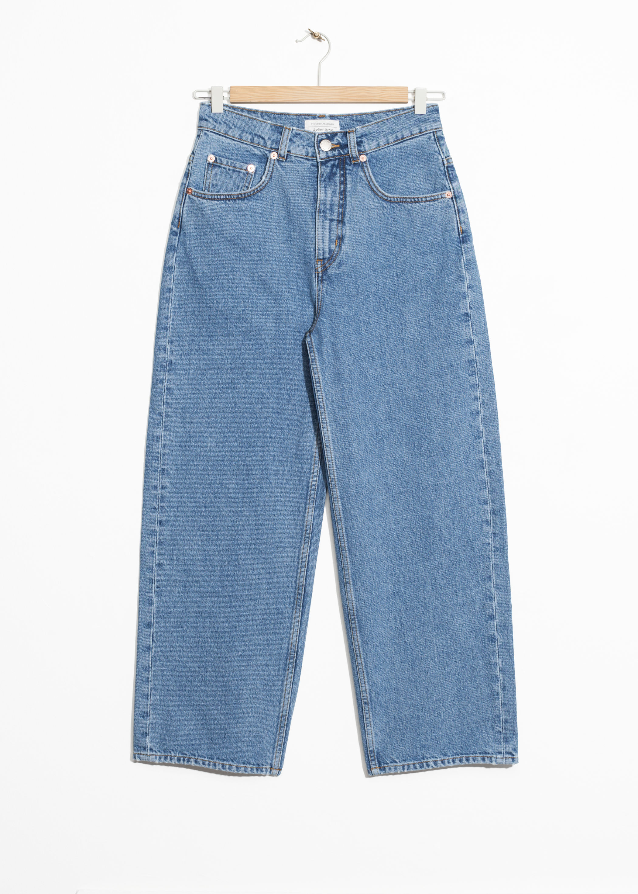 culotte jeans high waist