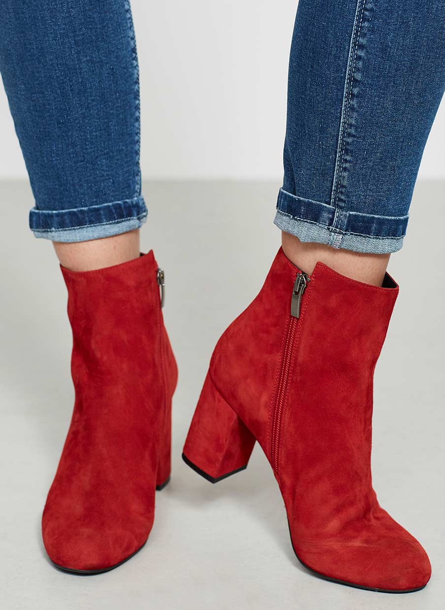 livvy suede ankle boot