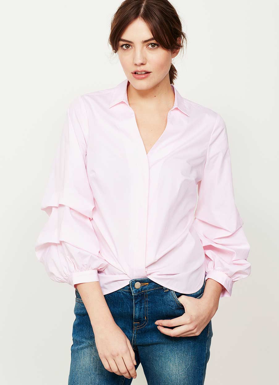 mint velvet pink top
